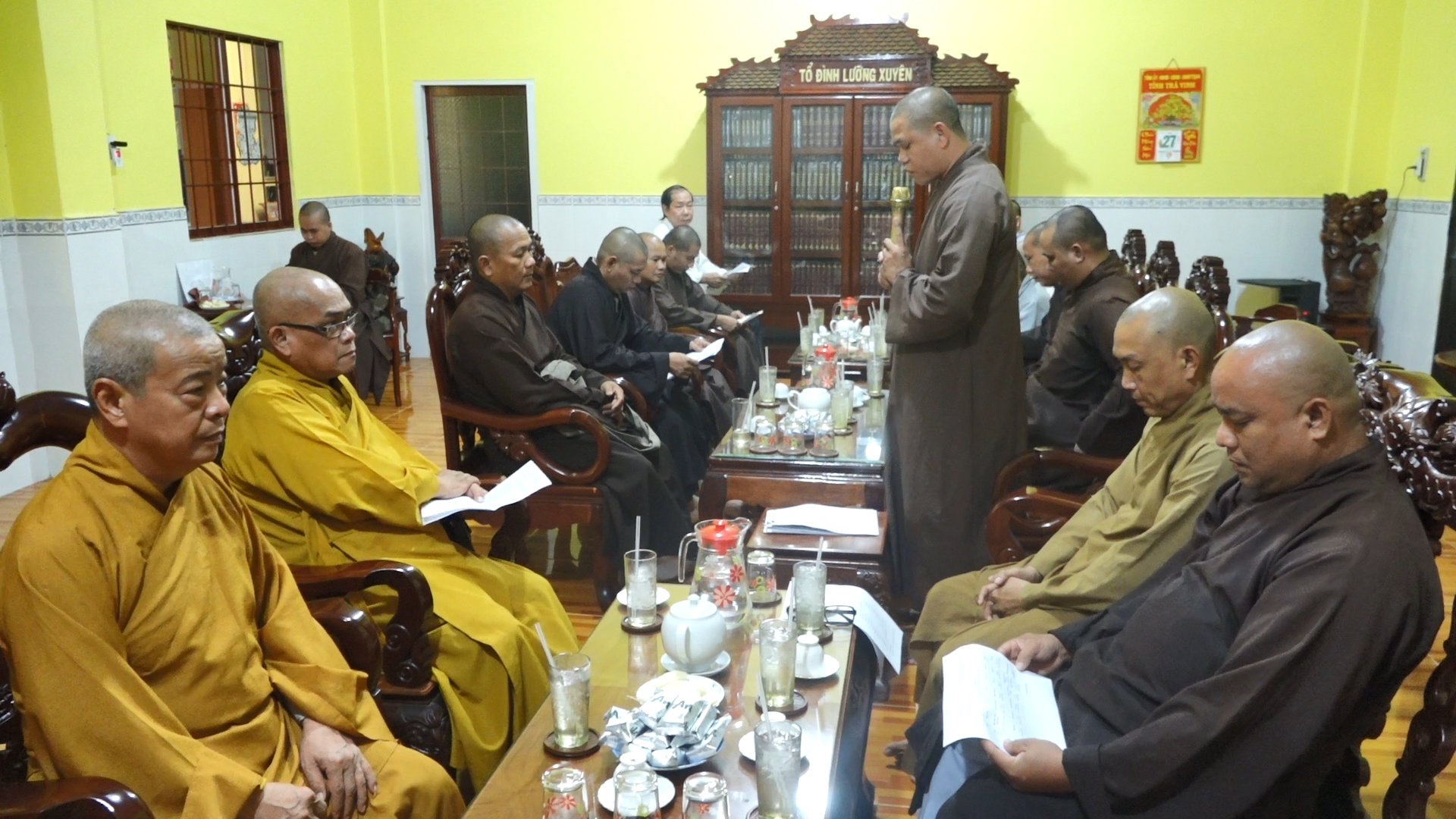 Trà Vinh: Trường trung cấp Phật học sơ kết 6 tháng đầu năm và đề ra phương hướng 6 tháng cuối năm