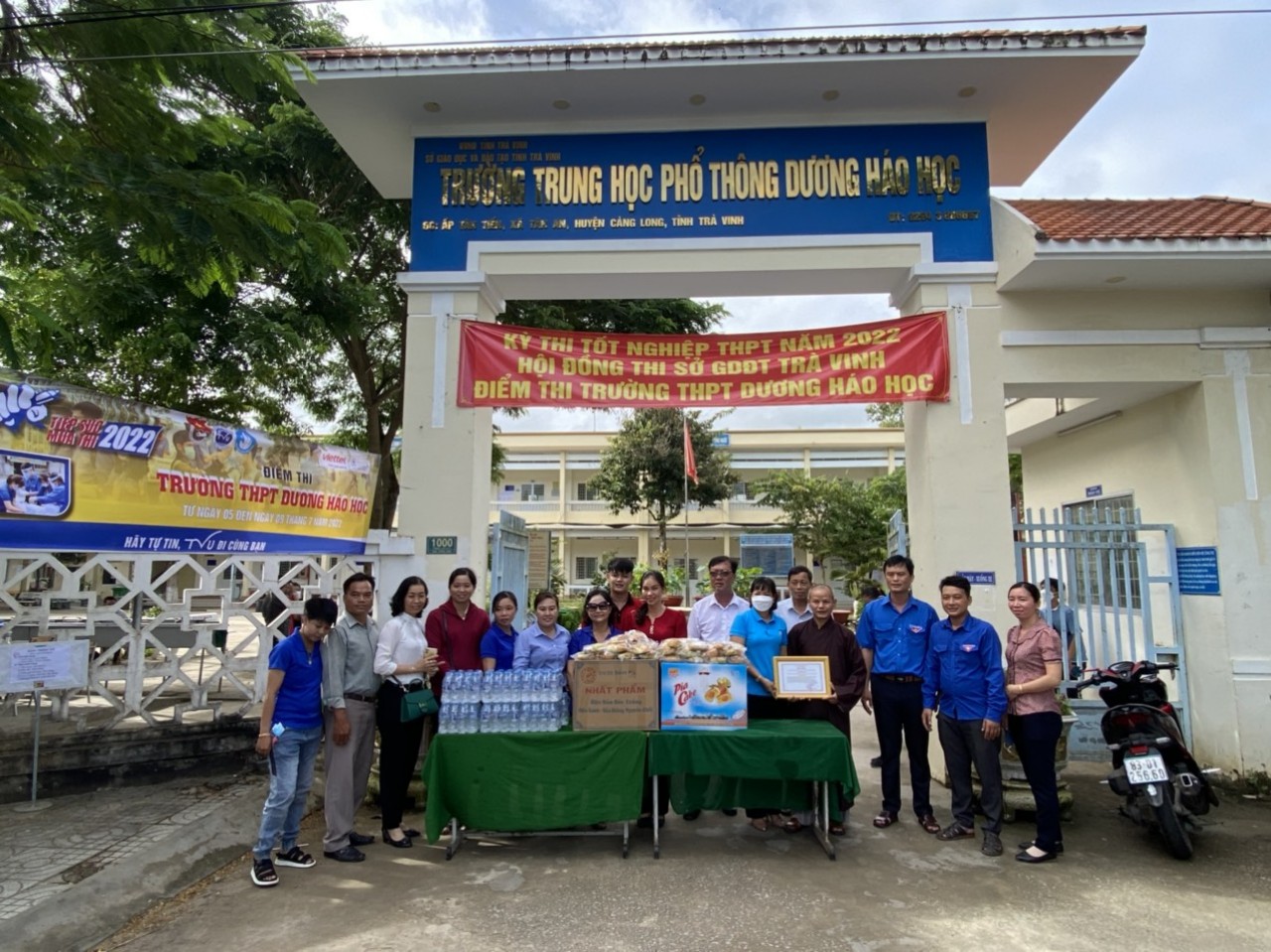 Trà Vinh: Chùa Hảo Tâm tổ chức chương trình chia sẻ yêu thương hỗ trợ trẻ em hiếu học