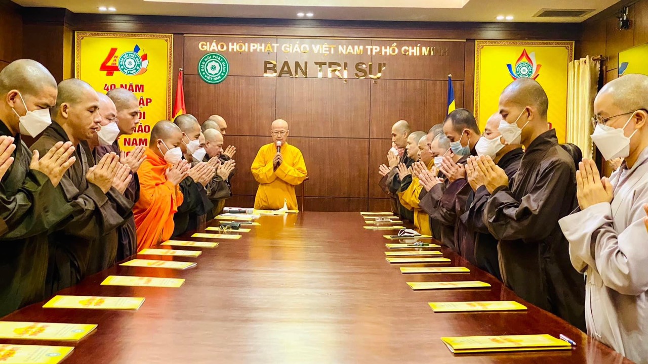 TP.HCM: Ban Hướng dẫn Phật tử họp triển khai nhân sự nhiệm kỳ X (2022- 2027)