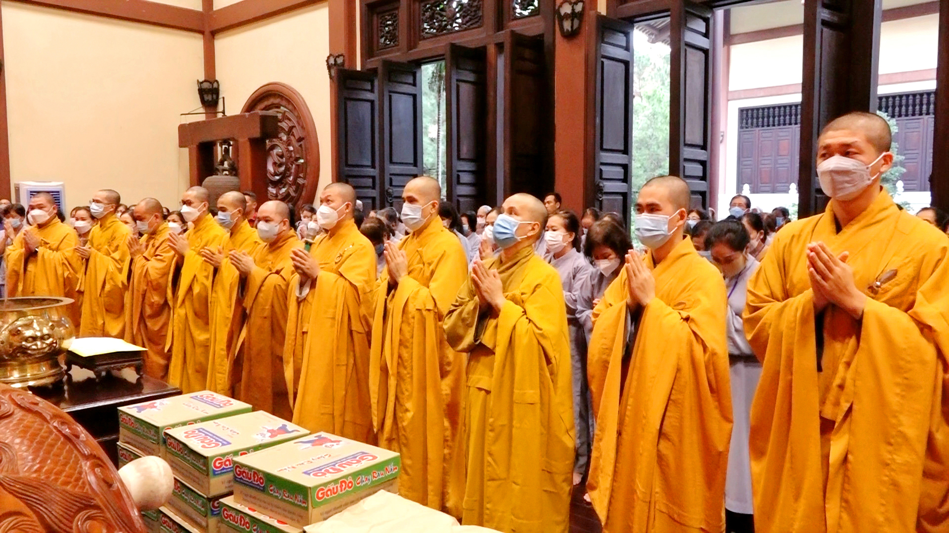 TP.HCM: Chùa Hưng Phước quận 3 cúng dường trường hạ các chùa trong thành phố và tỉnh Bến Tre