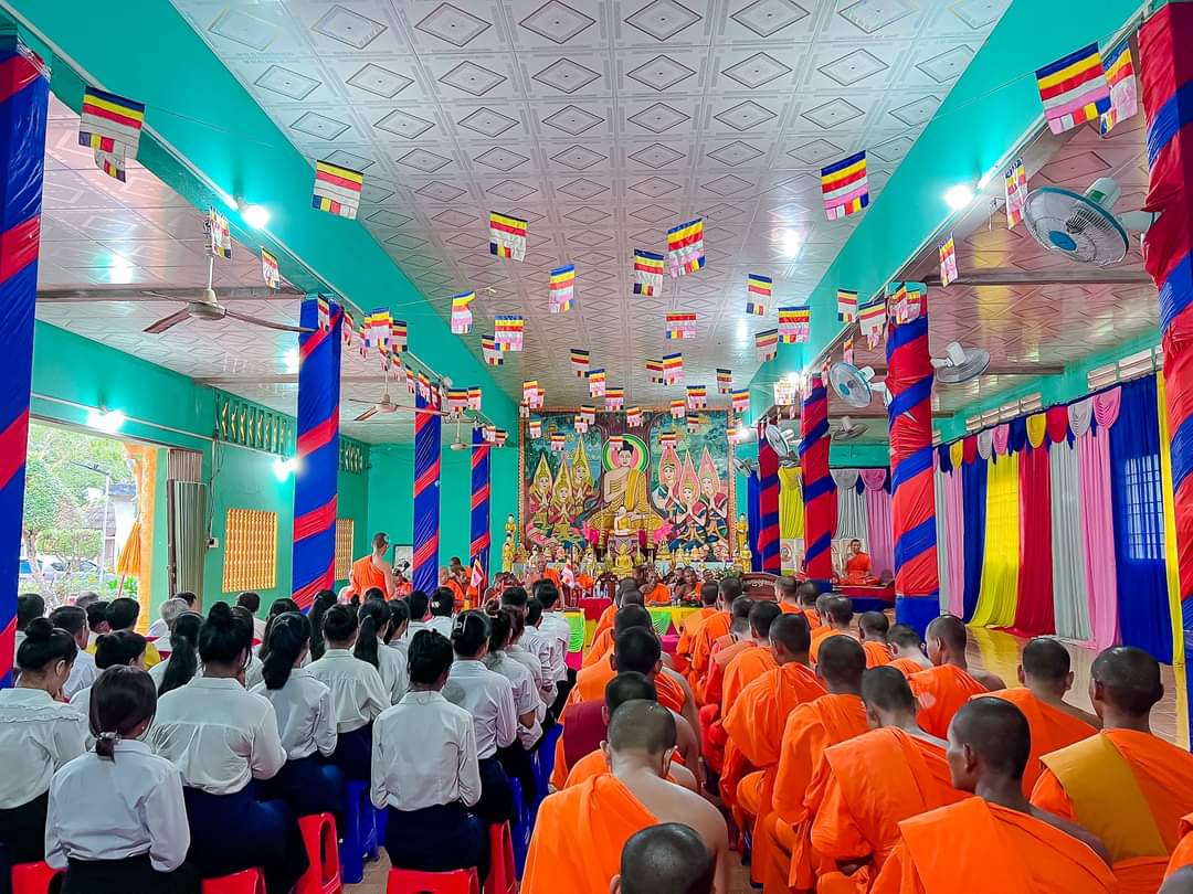 Trà Vinh: Ban giáo dục Phật học tỉnh thăm các lớp Sơ - Trung cấp Phật học huyện Duyên Hải và Trà Cú