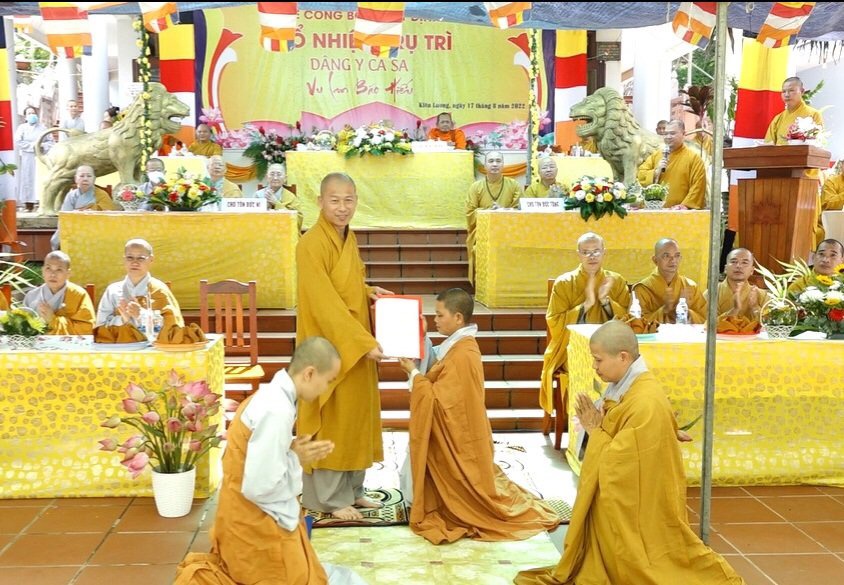 Kiên Giang: Trao Quyết định bổ nhiệm trụ trì chùa Vạn Hòa và đại lễ Vu lan báo hiếu năm 2022