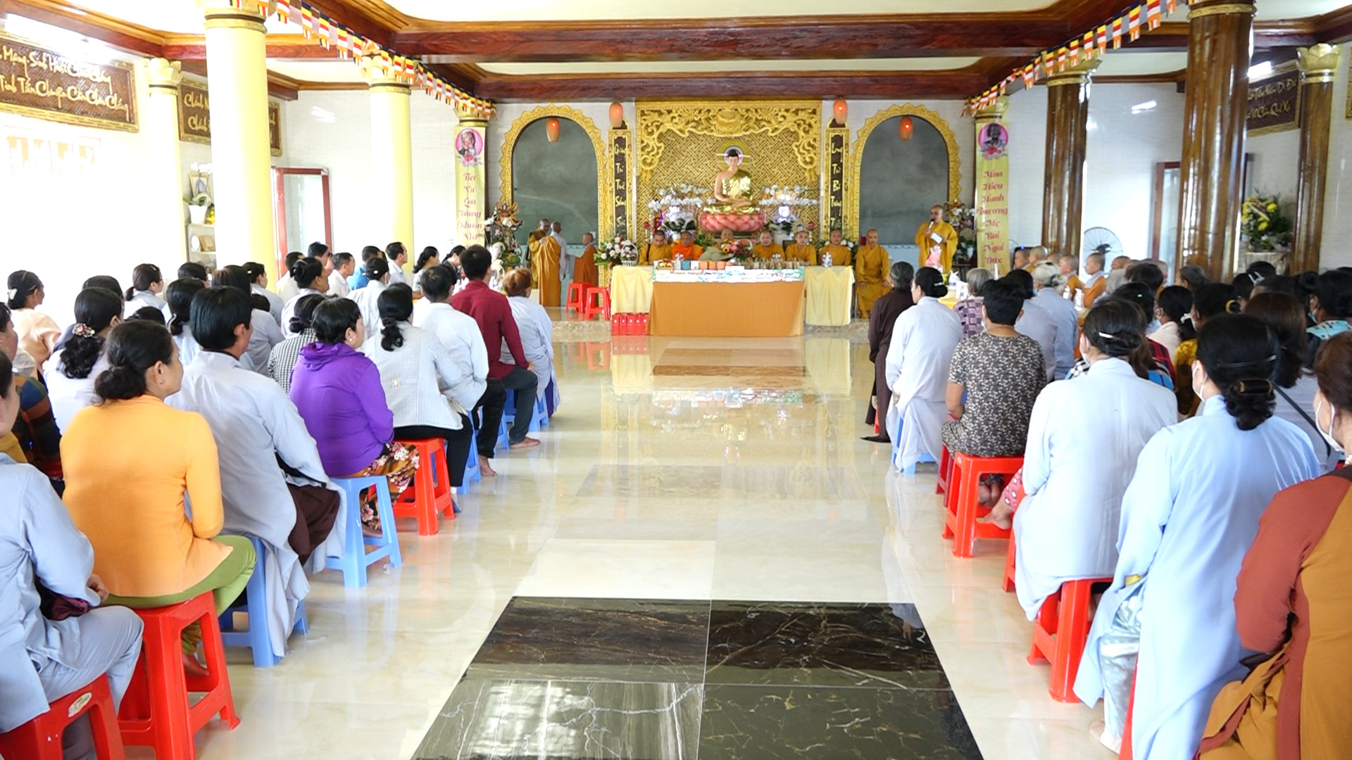 Kiên Giang: Chùa Trúc Mai trang nghiêm lễ Vu lan Báo hiếu Pl. 2566 - Dl.2022