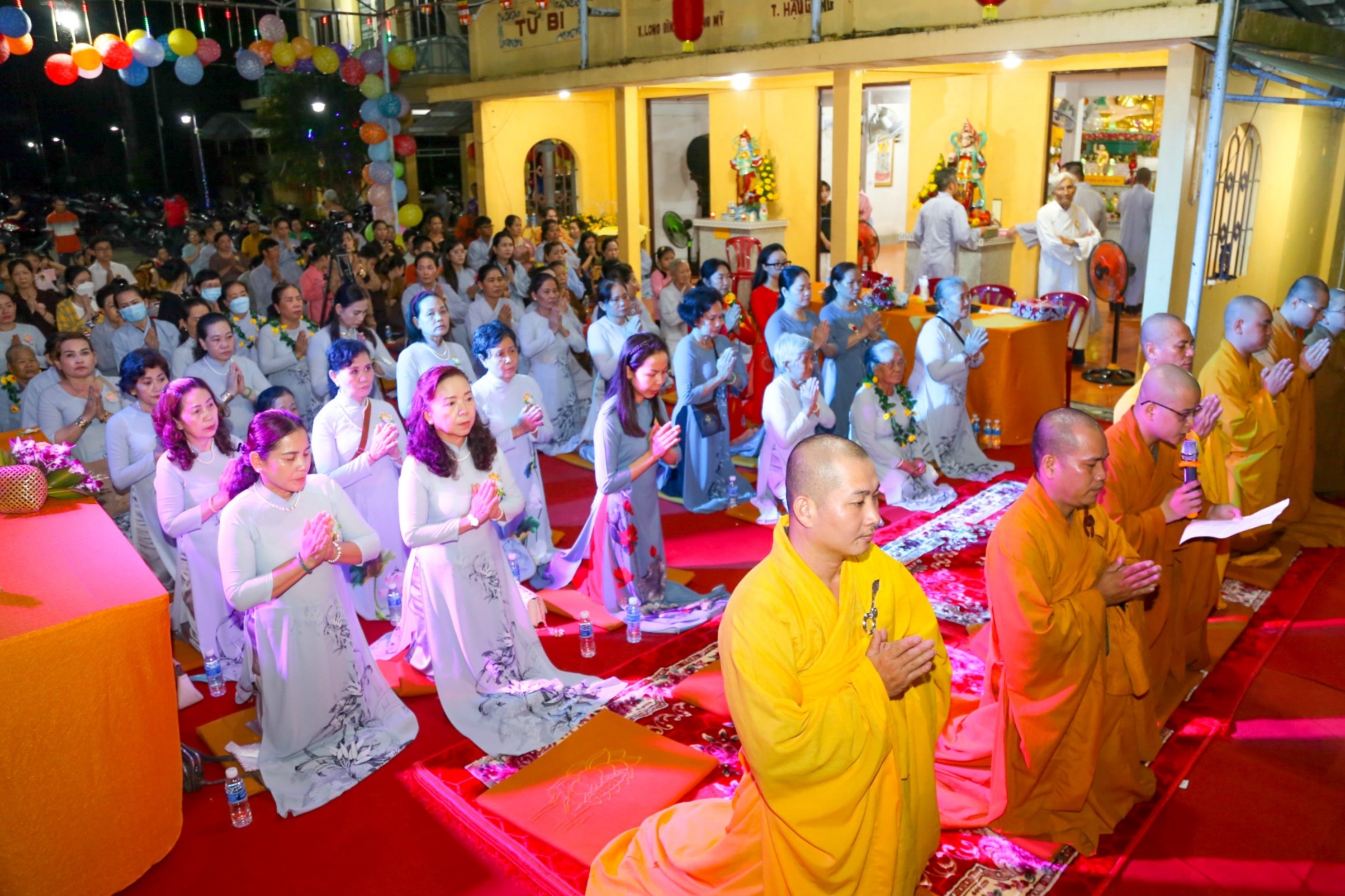 Hậu Giang: Trang nghiêm Đại lễ Vu lan Báo hiếu PL.2566 tại chùa Long An