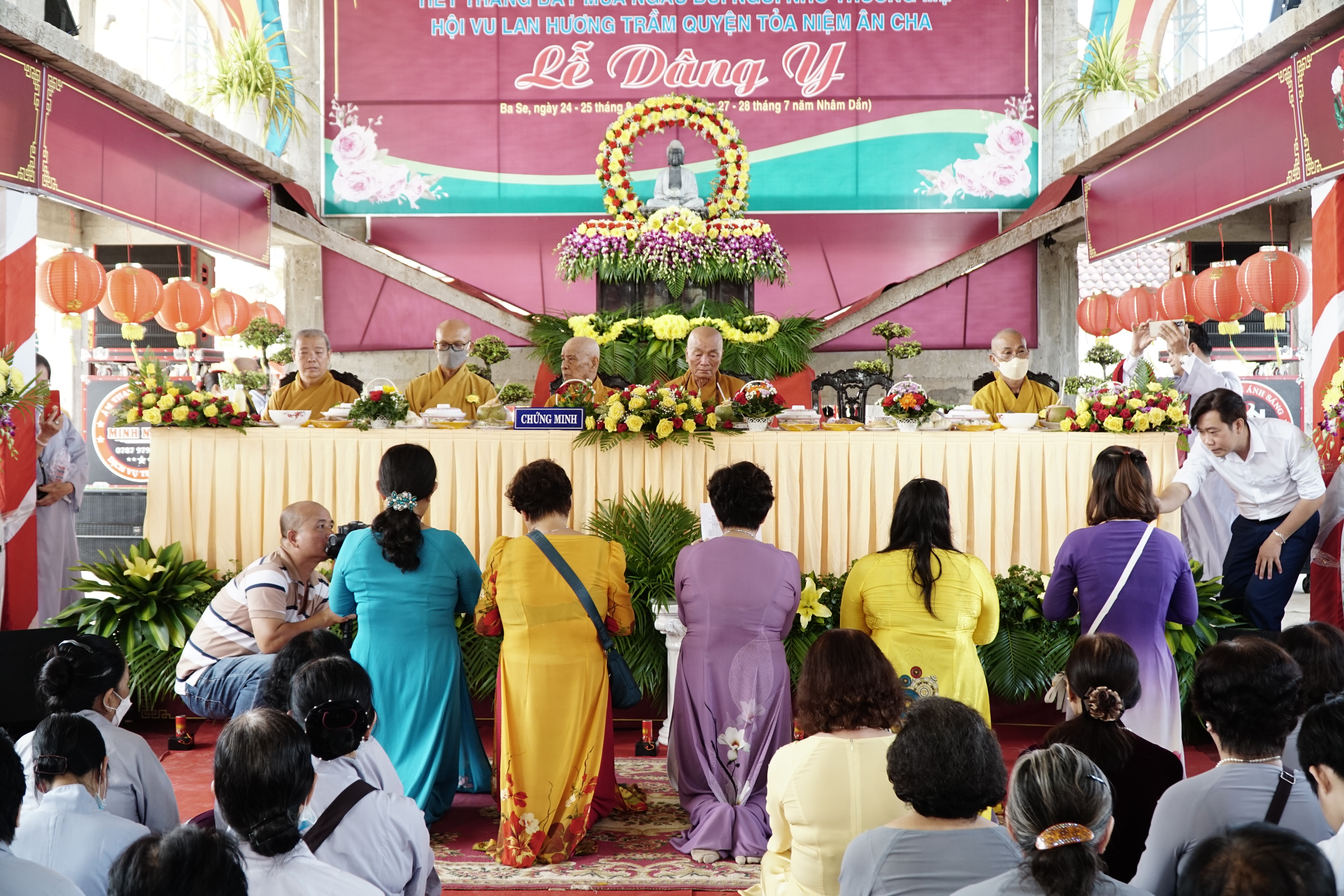 Trà Vinh: Chùa Phật Quang trang nghiêm cử hành Đại lễ Vu lan Báo hiếu và dâng cúng Pháp y ca sa
