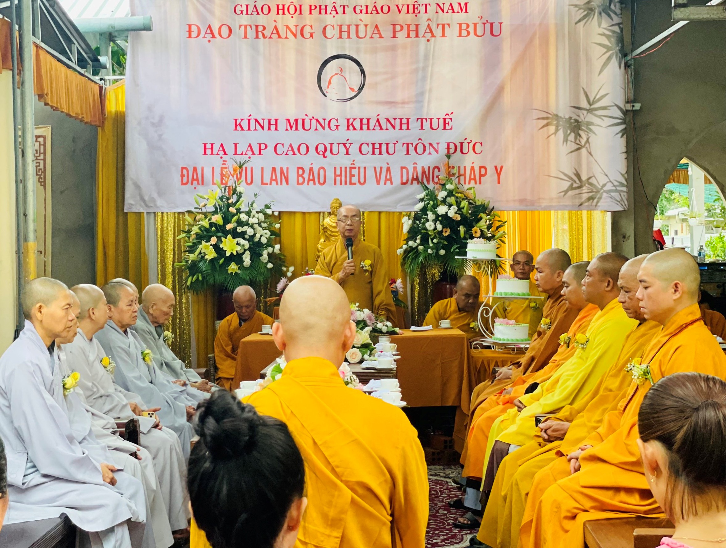 Bến Tre: Chùa Phật Bửu tổ chức Đại lễ Vu Lan và Khánh tuế chư Tôn giáo Phẩm niên cao lạp trưởng nhân mùa báo hiếu PL.2566