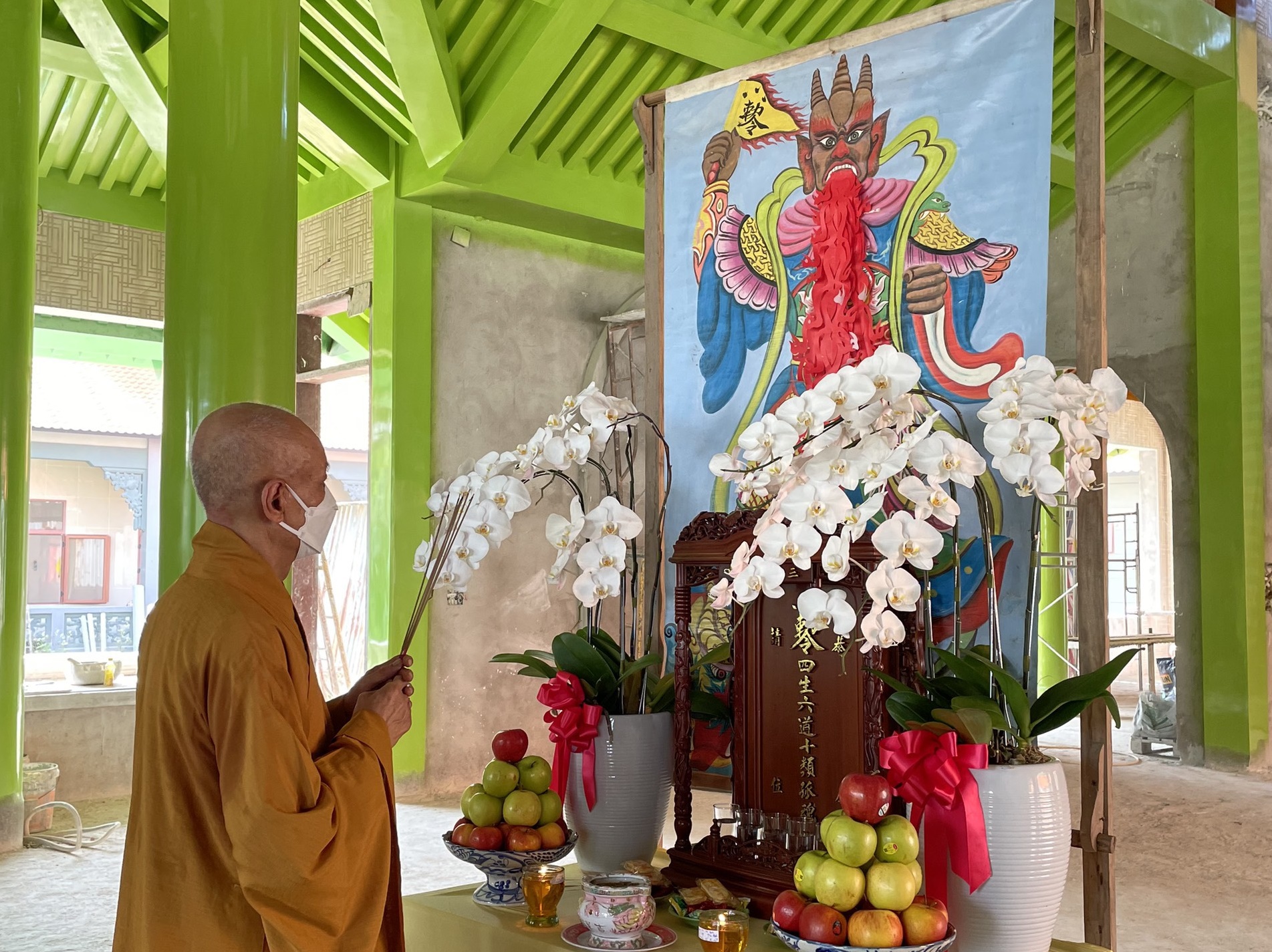 Đồng Nai: Chùa Đại Giác trang nghiêm Pháp hội cầu siêu, trao tặng quà cho bà con khó khăn nhân mùa Vu Lan