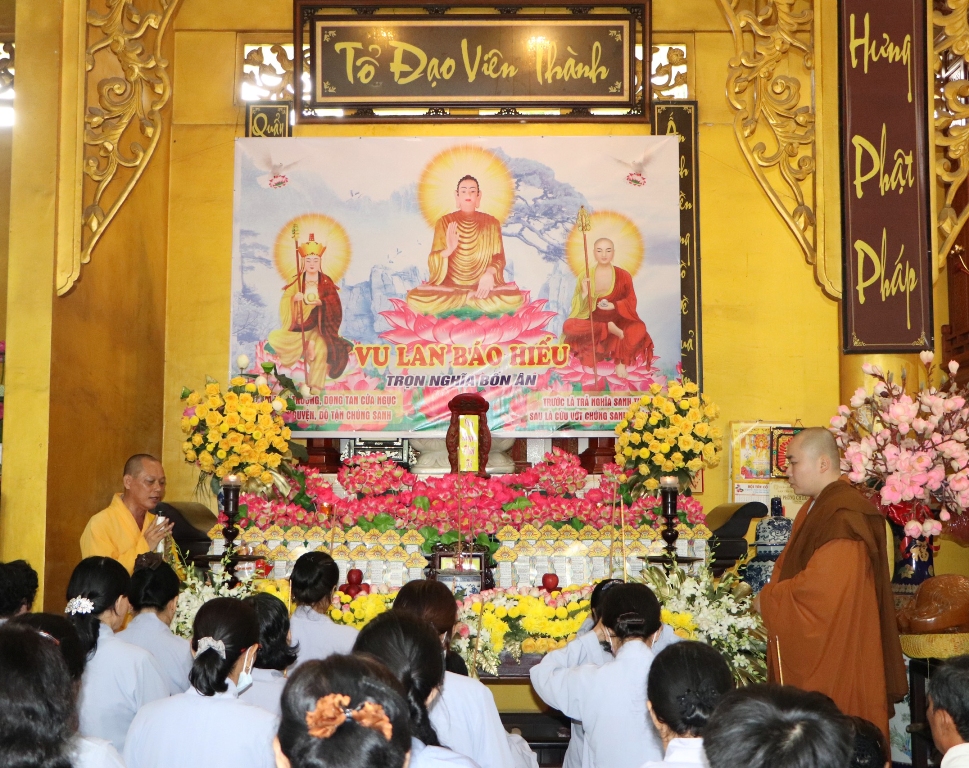 Bến Tre: Chùa Hội Tôn long trọng thiết lễ Vu Lan, tưởng niệm chư vị Hòa thượng, Tổ sư tiền bối khai sơn tạo tự qua nhiều thời kỳ