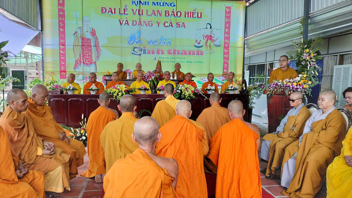 Hậu Giang: Trang nghiêm Đại lễ Vu lan báo hiếu tại chùa Vĩnh Hiệp