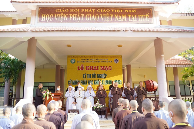 Thừa Thiên Huế: Học viện Phật giáo Việt Nam tổ chức kỳ thi Tốt nghiệp Cử nhân Phật học