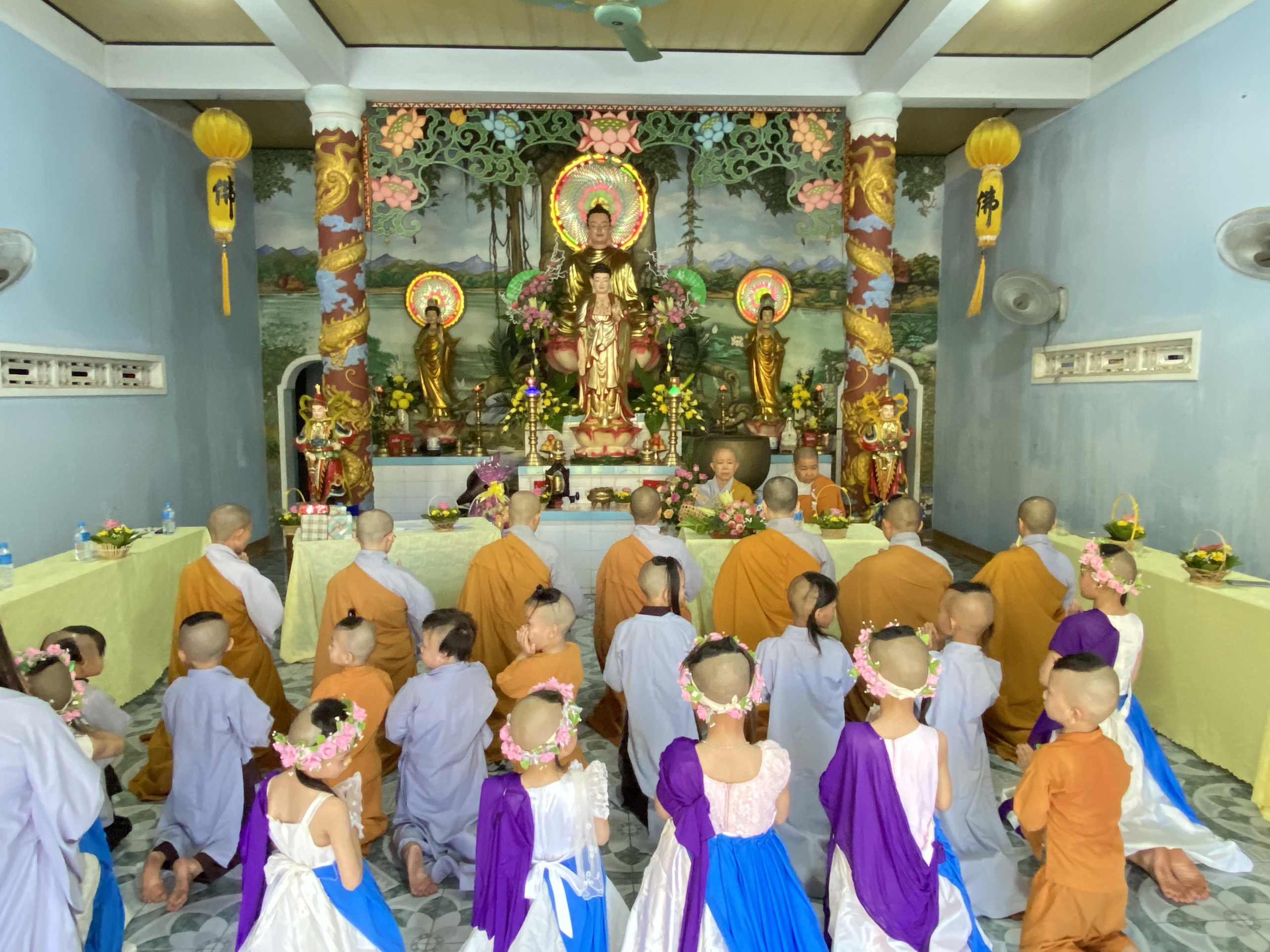 Phú Yên: Mái ấm tình thương chùa Hải Sơn tổ chức đại lễ Vu lan - Báo hiếu PL.2566