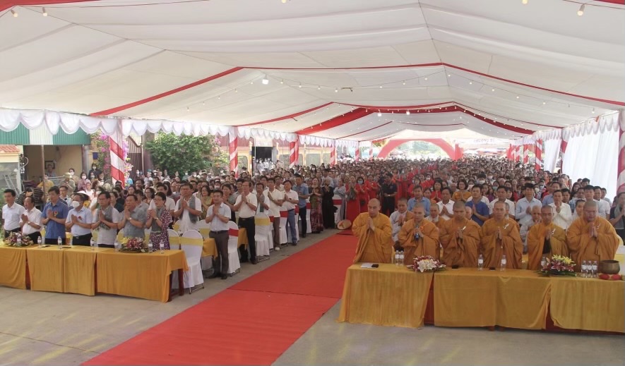 Nghệ An: Chùa Chí Linh long trọng tổ chức Đại lễ Vu lan Báo hiếu năm 2022