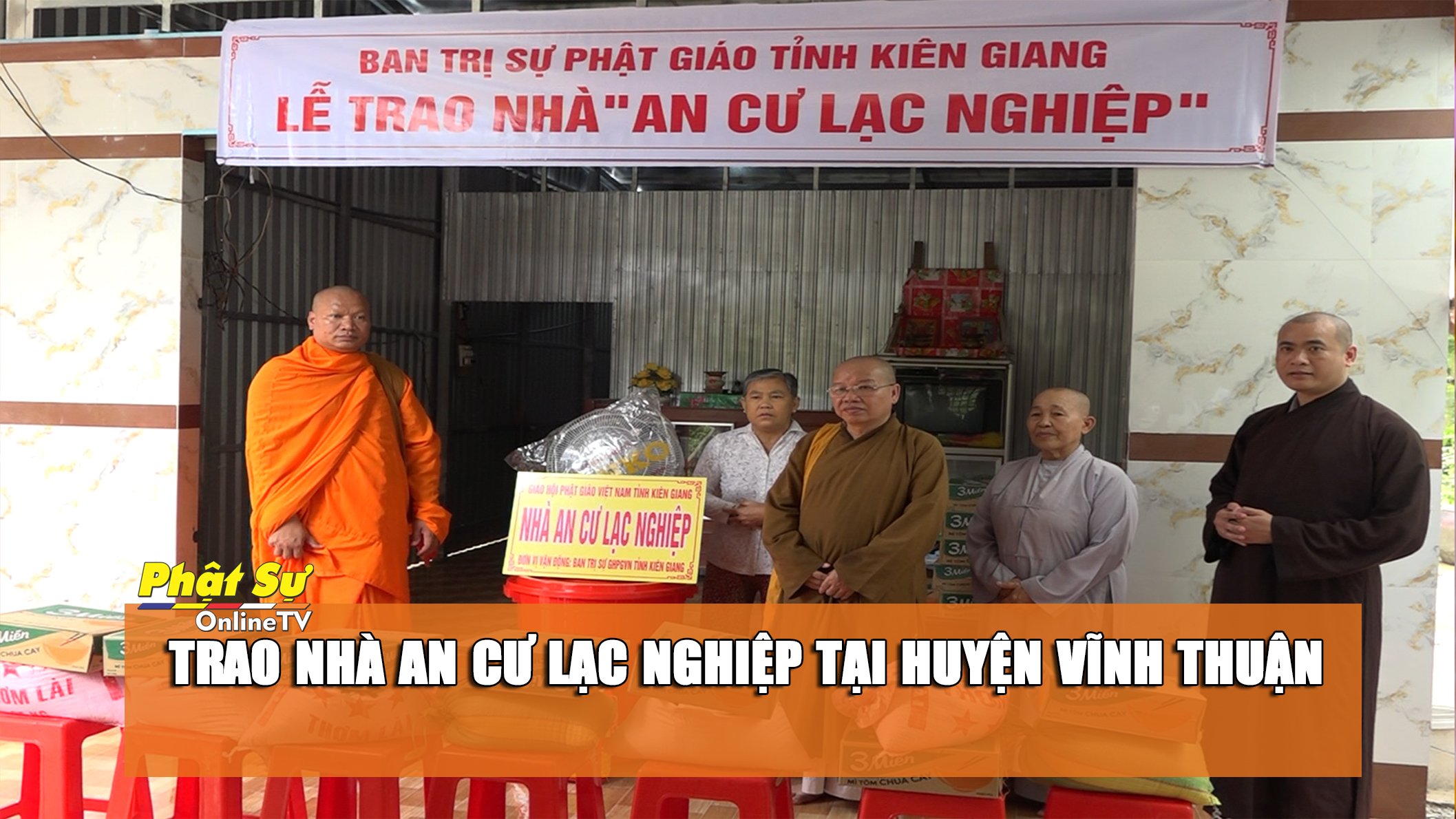 [Video]Kiên Giang: Trao nhà “An cư lạc nghiệp” tại huyện Vĩnh Thuận