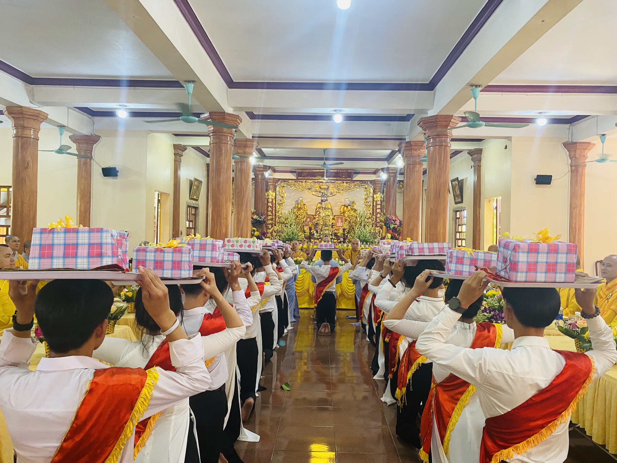 Hà Tĩnh: Trang nghiêm Đại lễ Vu Lan báo hiếu, trai đàn chẩn tế tại chùa Kim Quang