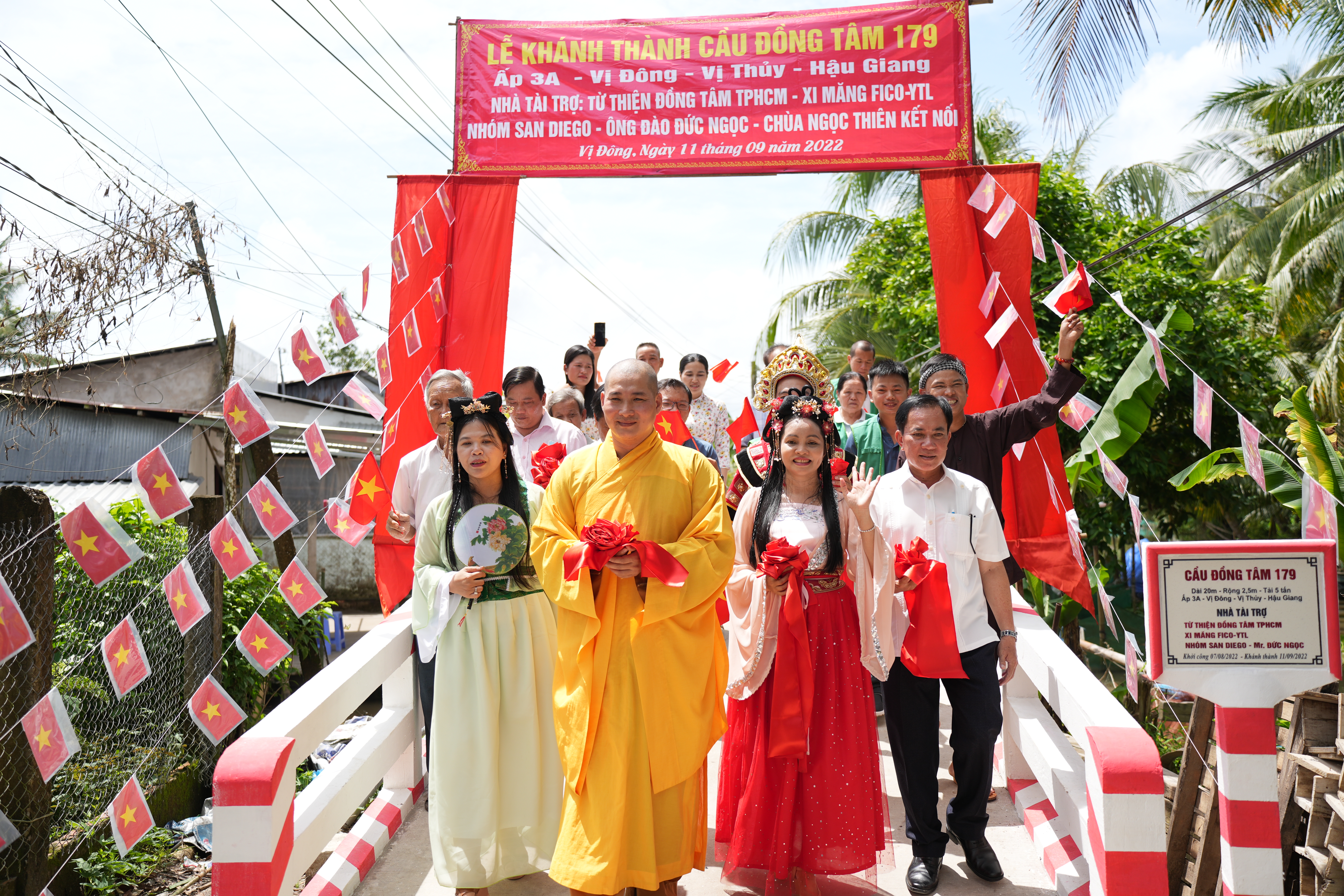Hậu Giang: Khánh thành cầu Đồng Tâm 179