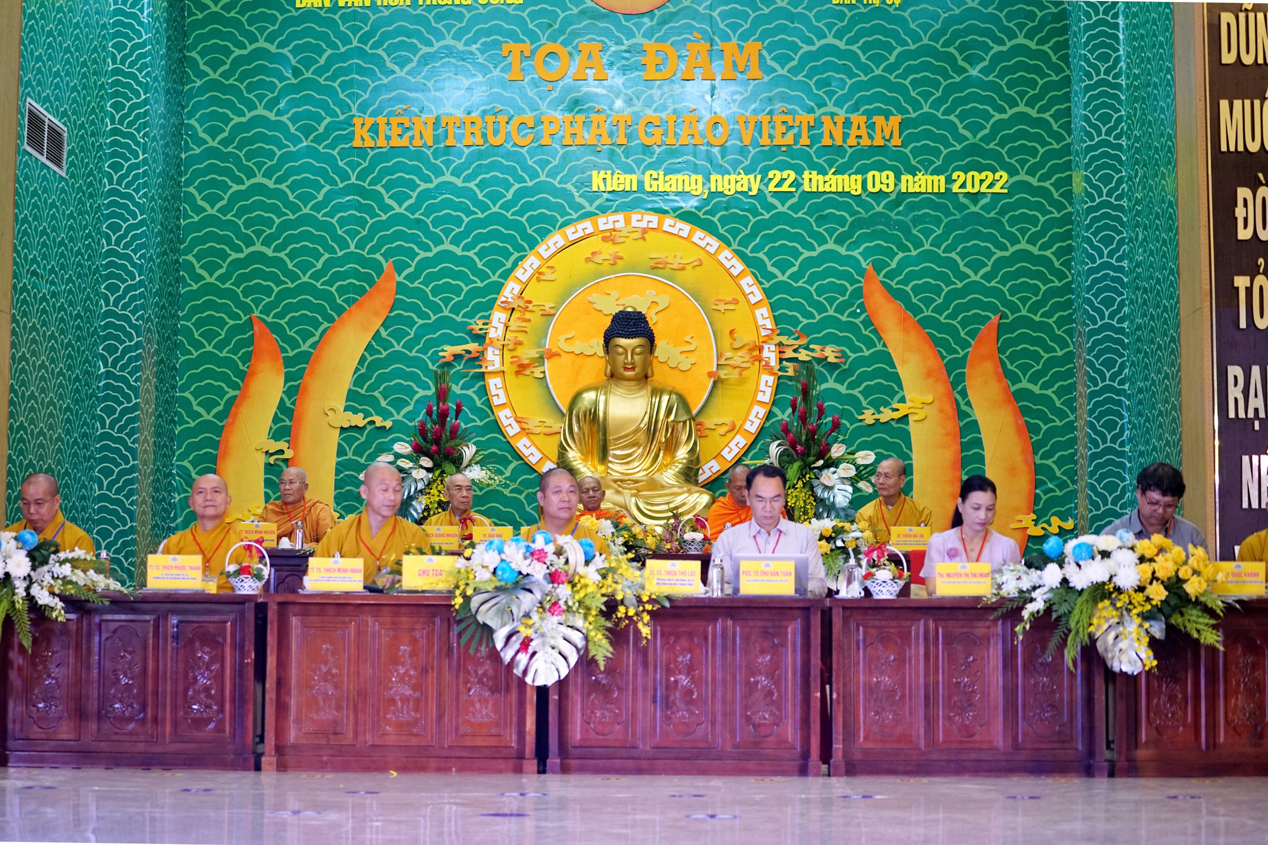 Kiên Giang: Ban Văn hóa Trung ương tổ chức tọa đàm kiến trúc Phật giáo Việt Nam