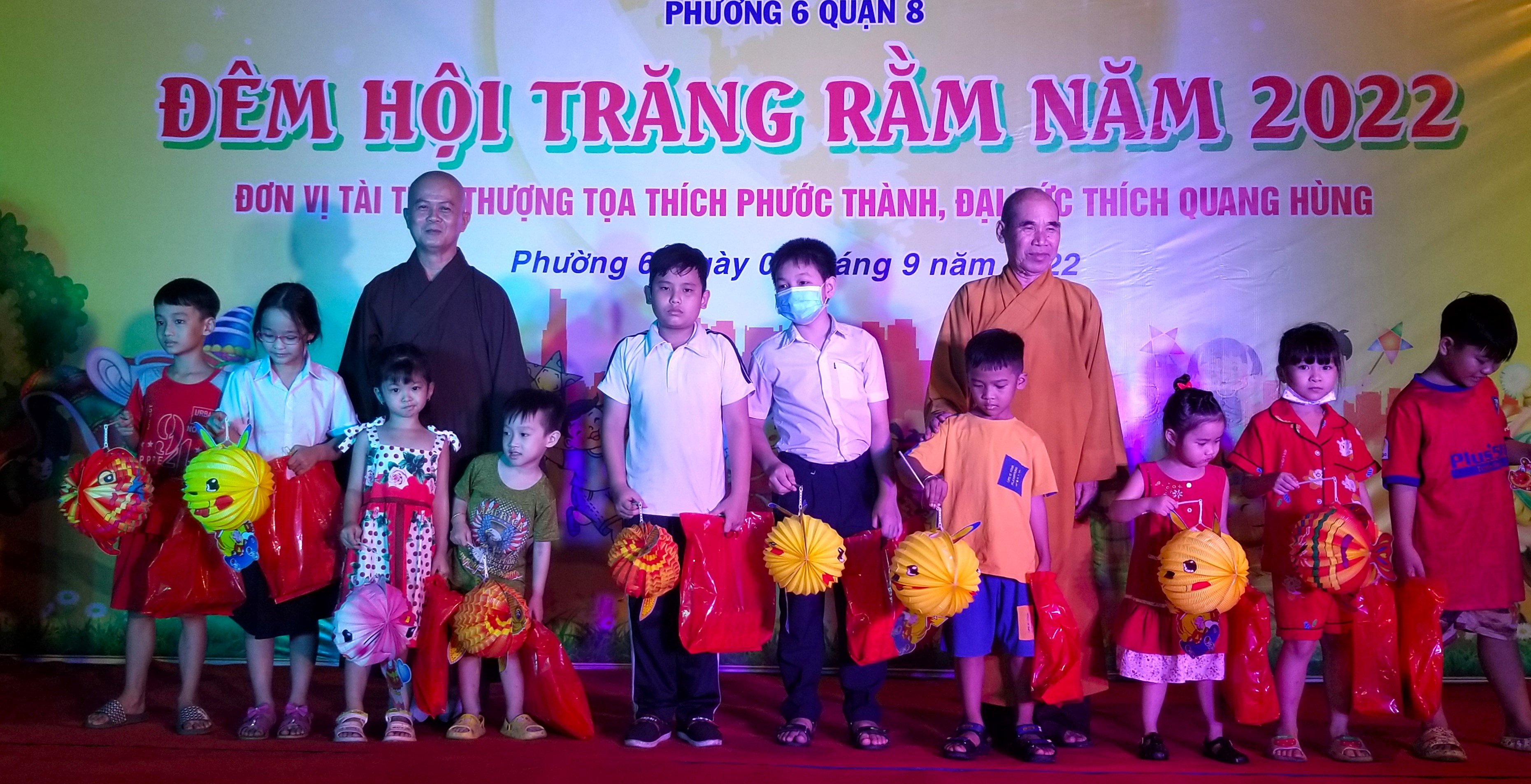 TP.HCM: Chùa Phổ Đà Sơn tổ chức chương trình “Đêm hội Trăng rằm”