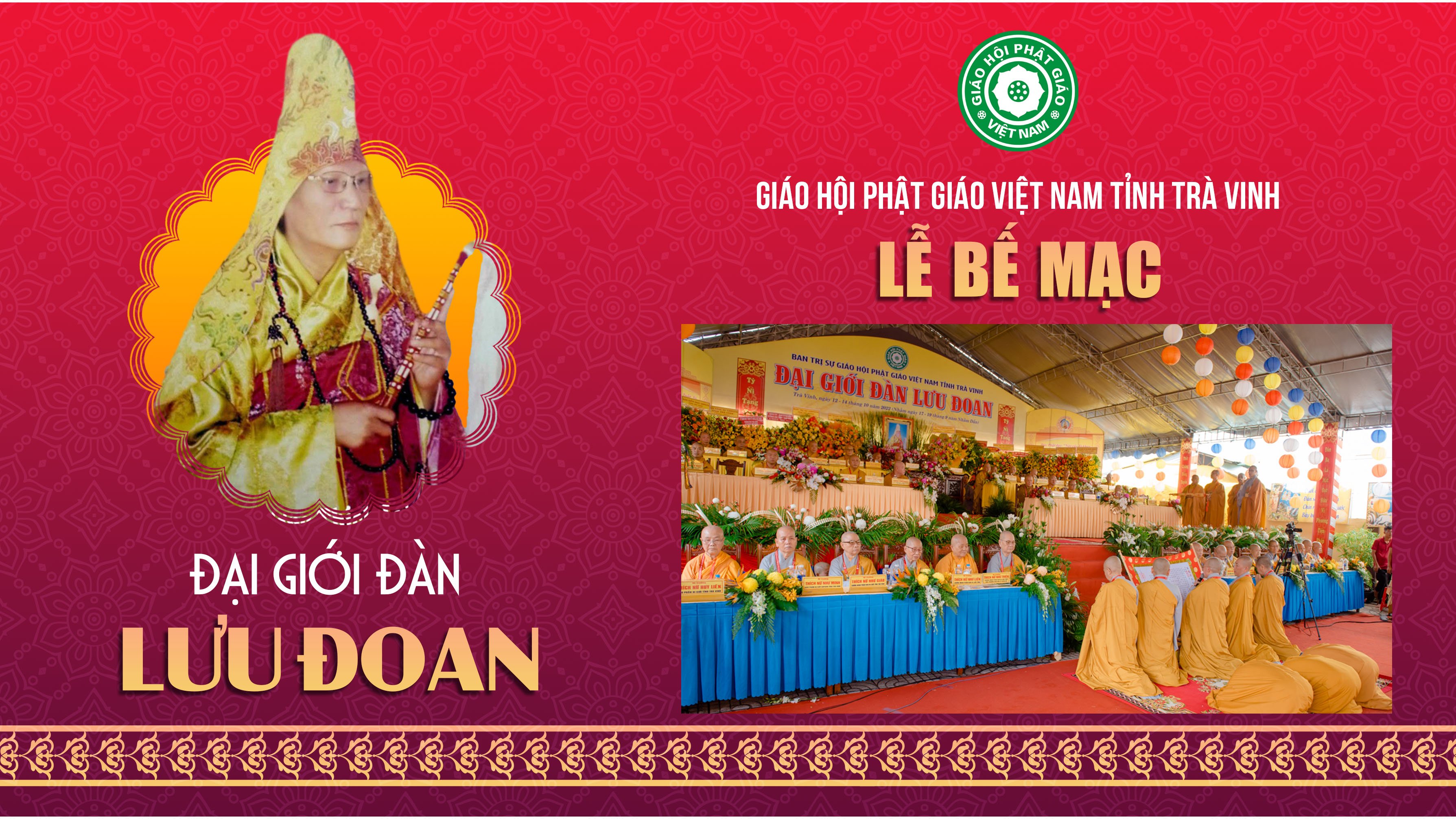 Trực tiếp: Lễ bế mạc Đại giới đàn LƯU ĐOAN - Trà Vinh PL.2566