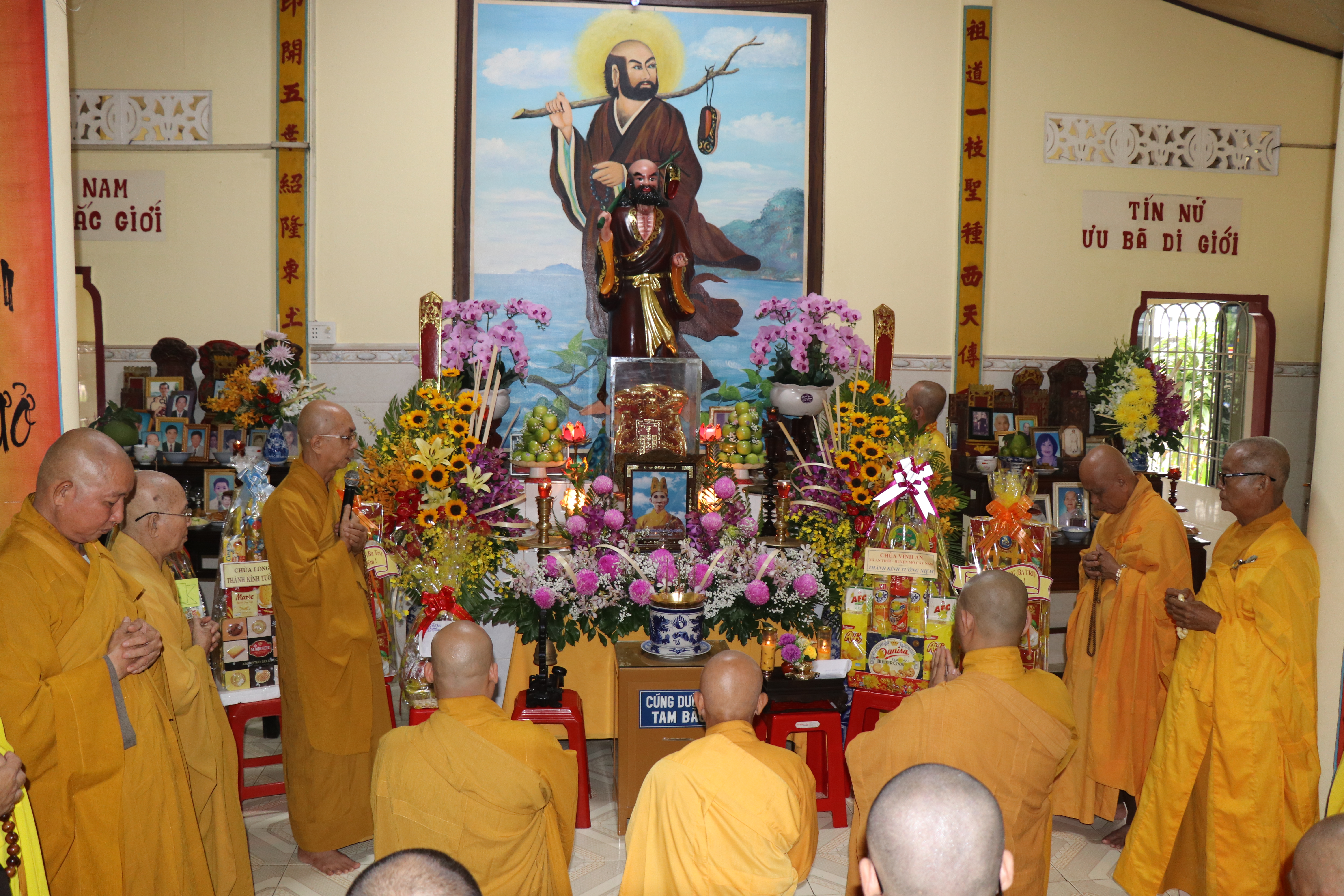 Bến Tre: Chùa Huệ Khánh trang nghiêm tổ chức lễ tưởng niệm Hoà thượng Thượng Hoằng Hạ Ân