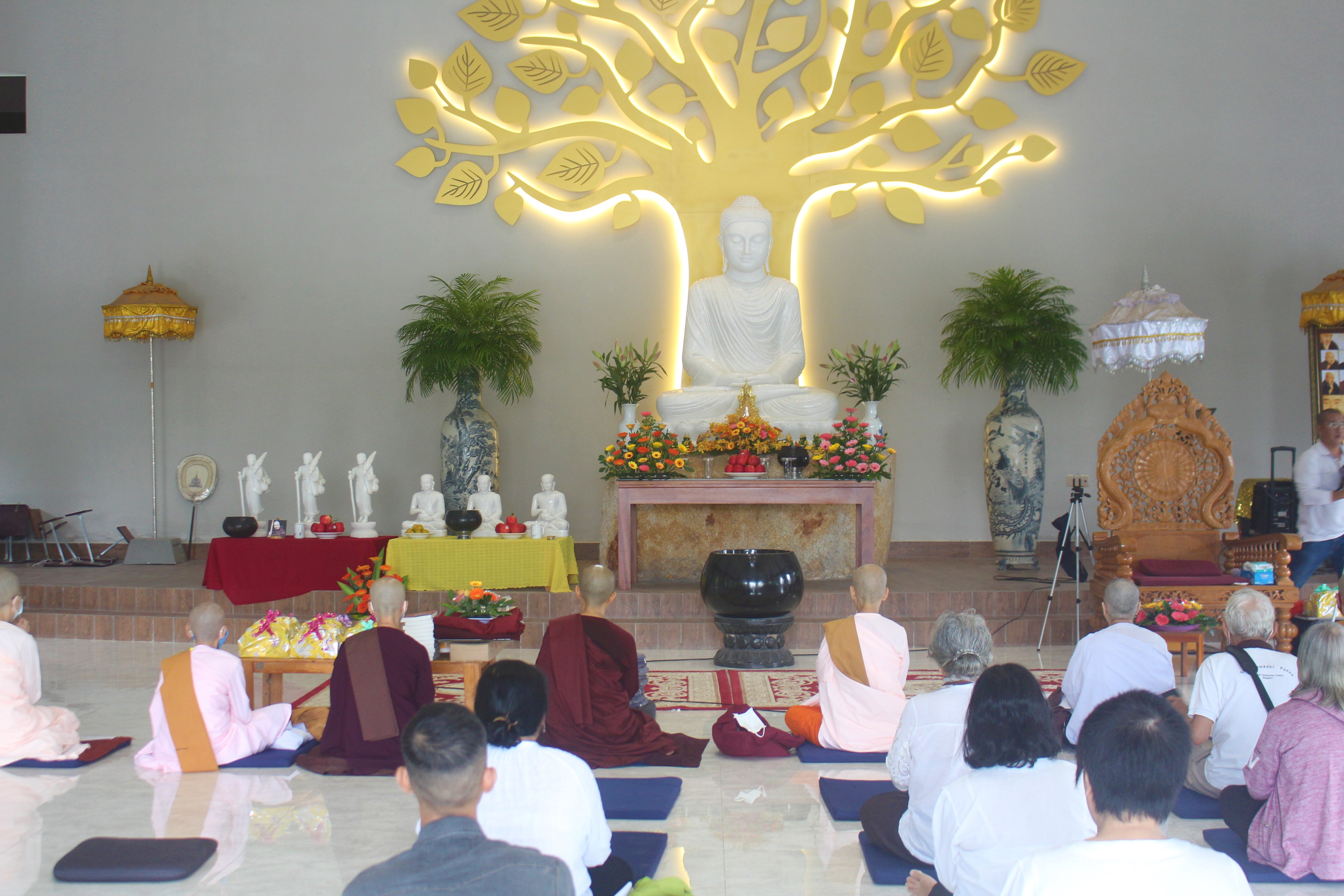 Đồng Nai: Chùa Hoa Tâm tổ chức lễ kết thúc an cư mùa mưa PL.2566