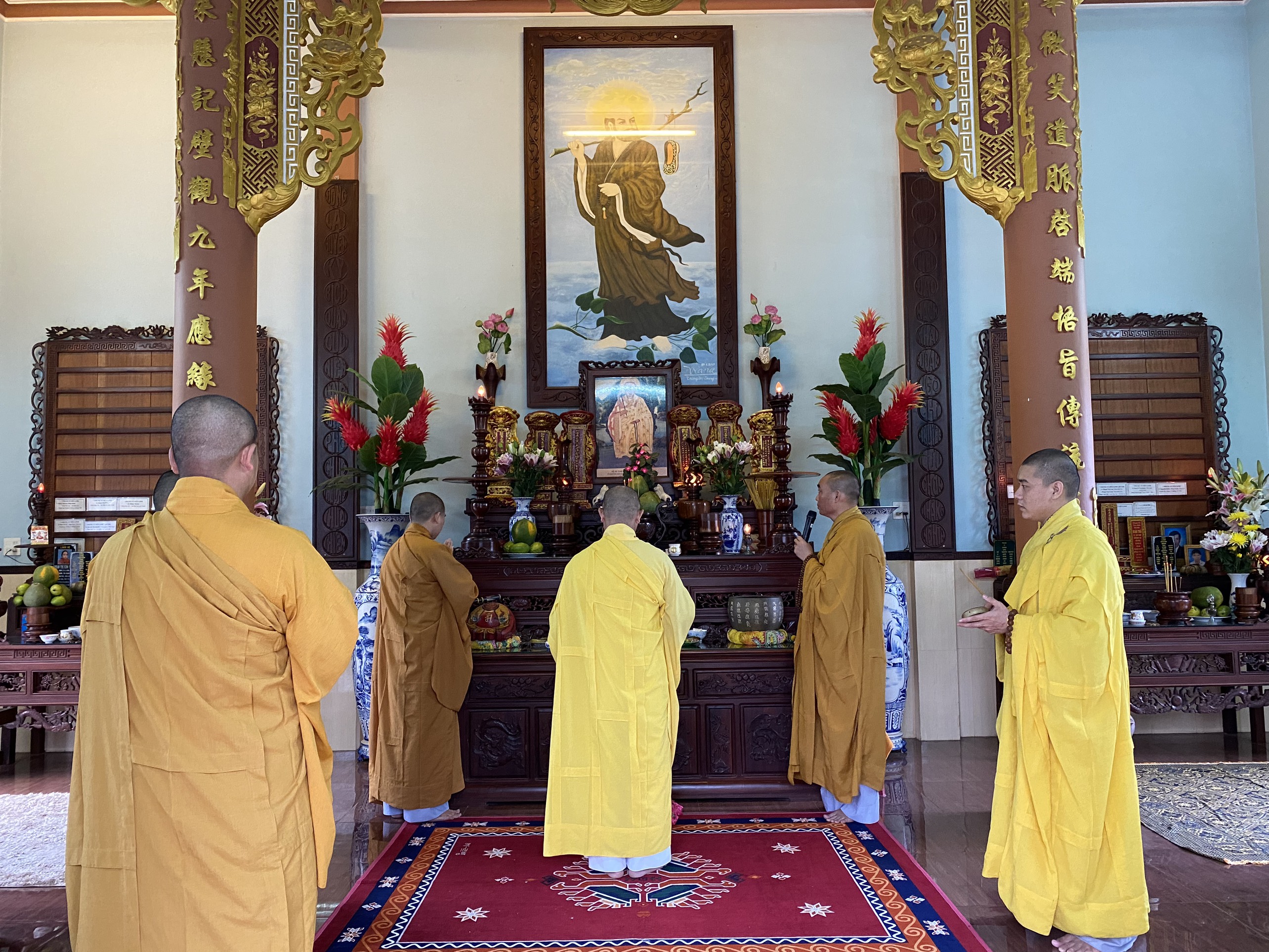 Phú Yên: Lễ Húy kỵ Tổ khai sơn chùa Dương Long