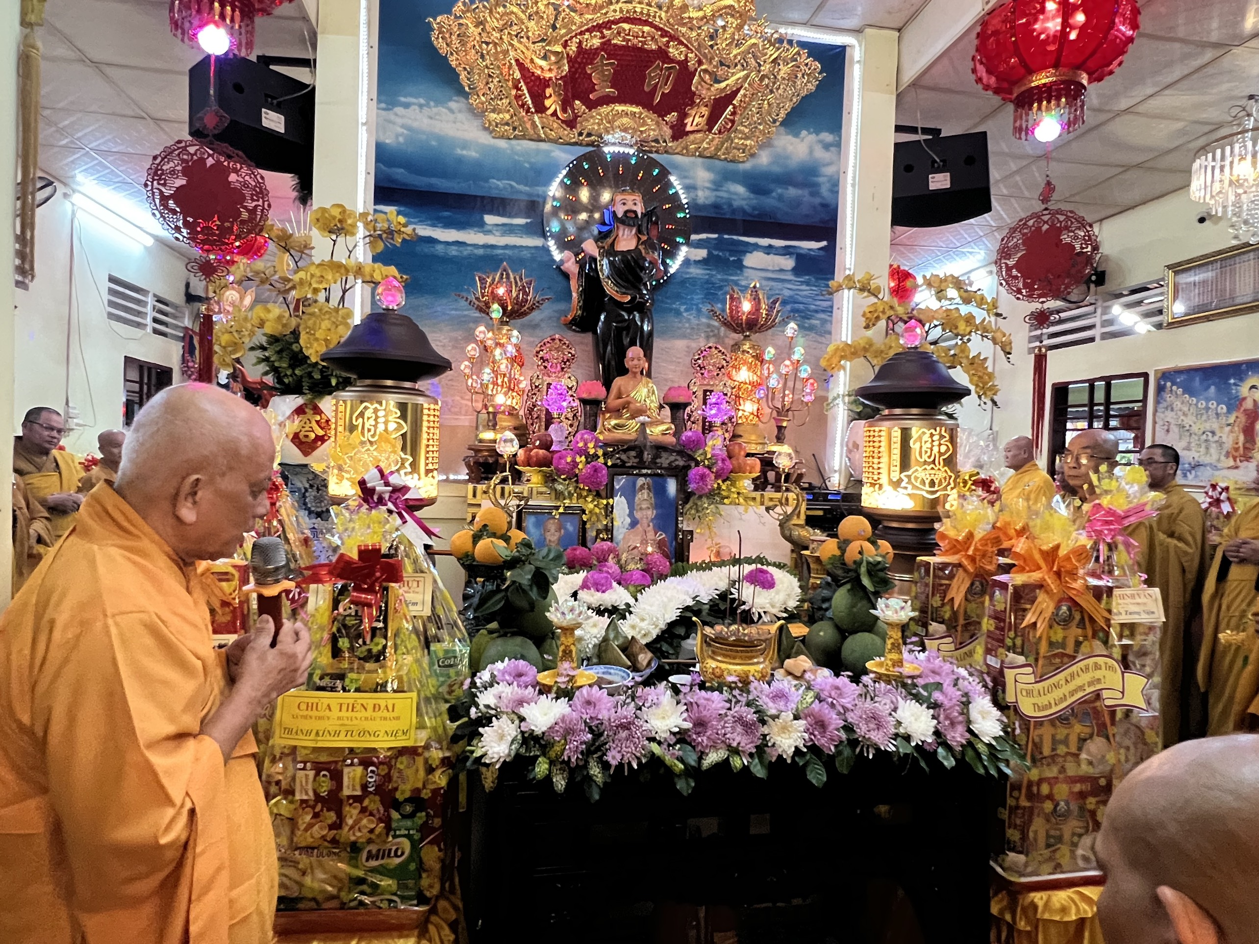 Bến Tre: Chùa Huệ Năng - Lễ Tưởng niệm Cố Hoà thượng Thượng Hoằng Hạ Ân