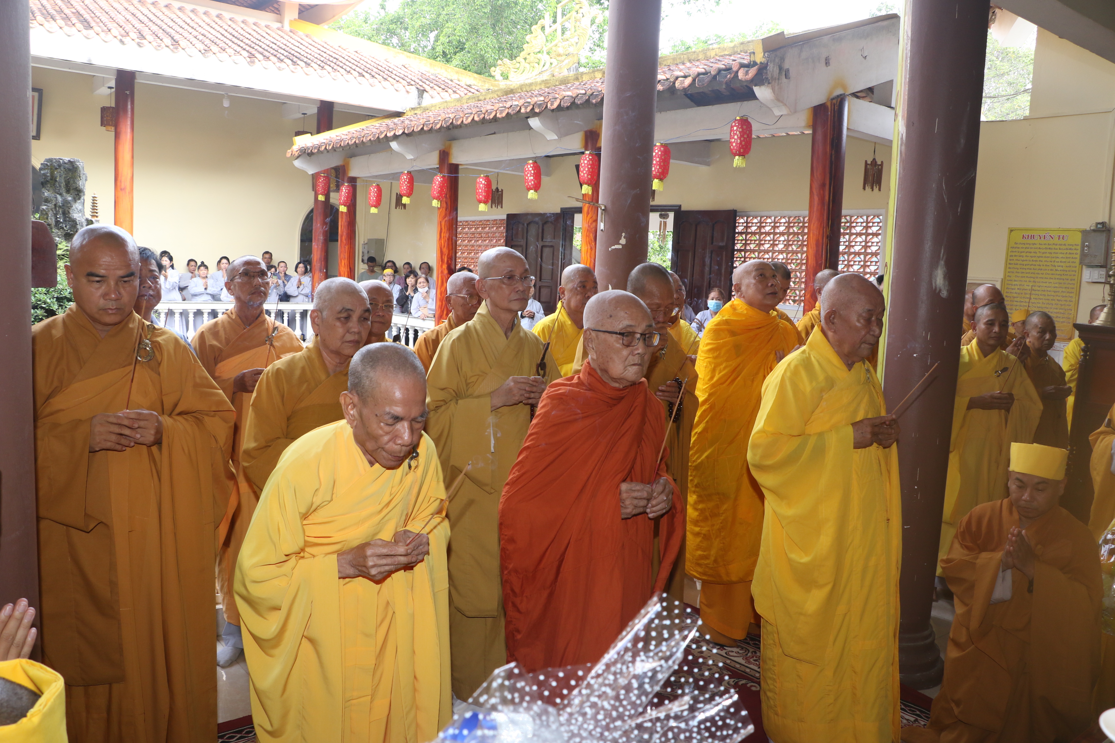 Đồng Tháp: Lễ Chung thất trai tuần cố Thượng tọa Thích Chơn Tâm