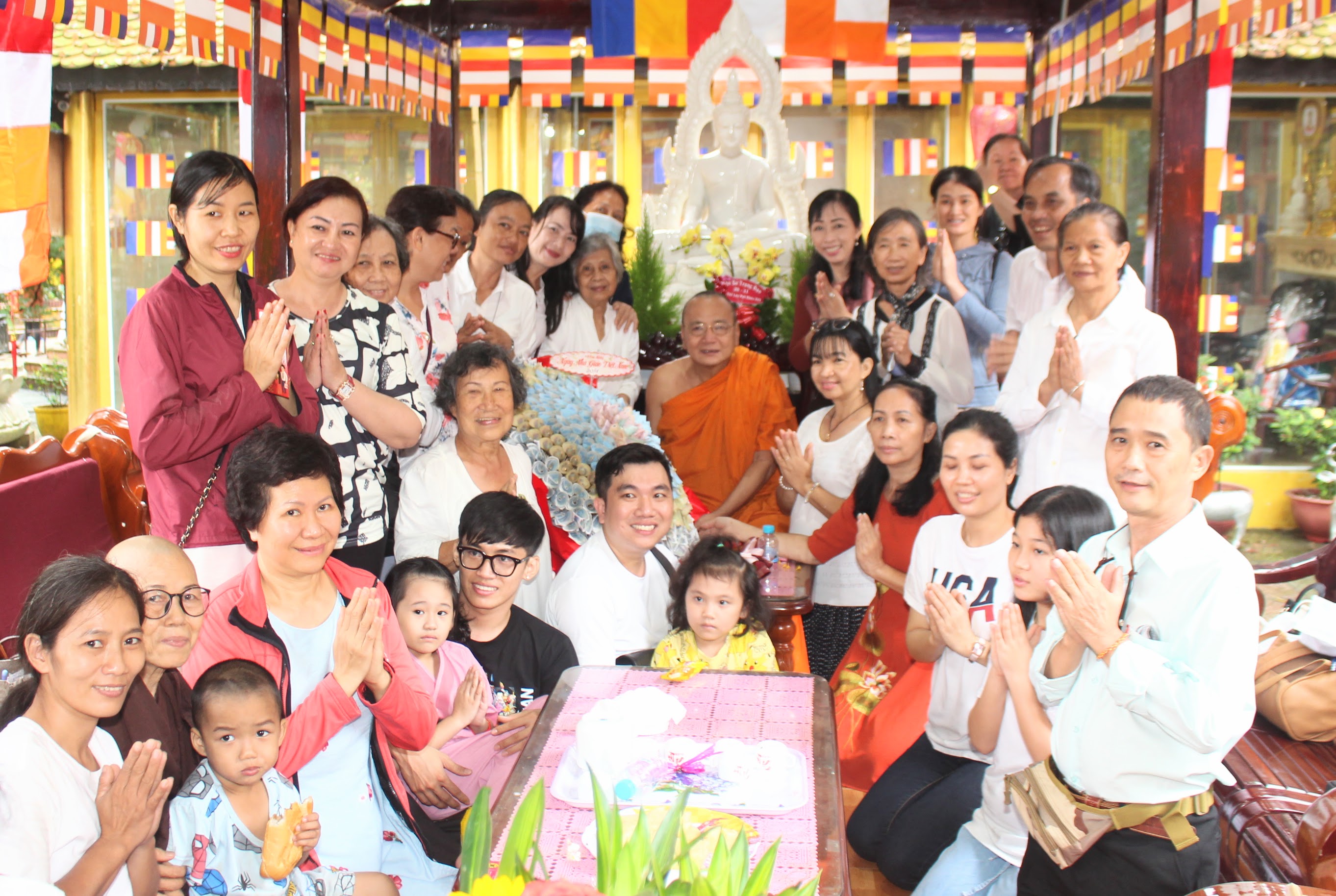 Đồng Nai: Thiền viện Phước Sơn trang nghiêm lễ 20/11 Nhà giáo tri ân HT.TS Thích Bửu Chánh PL.2566