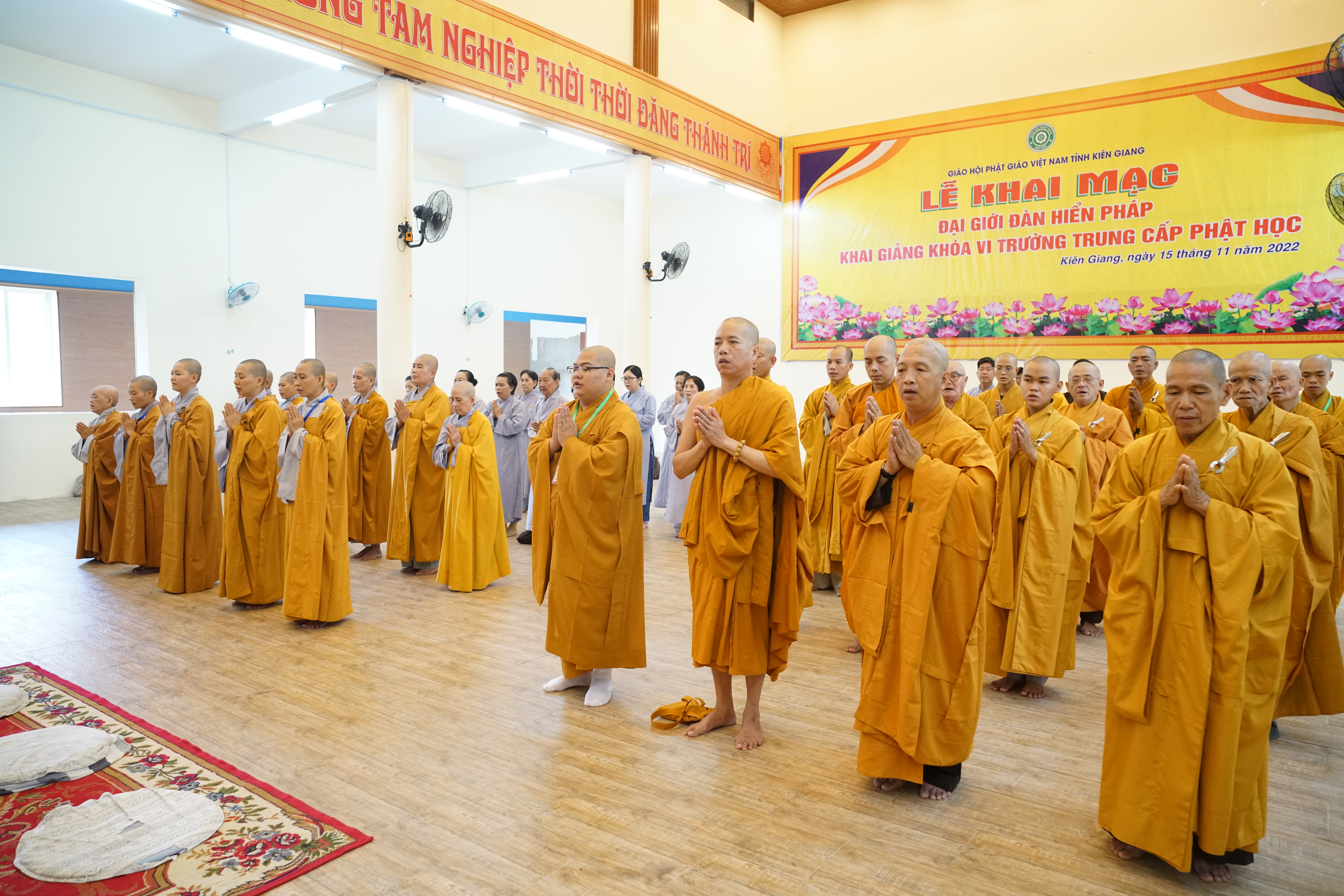 Kiên Giang: Đại Giới đàn Hiển Pháp chính thức đăng đàn truyền giới