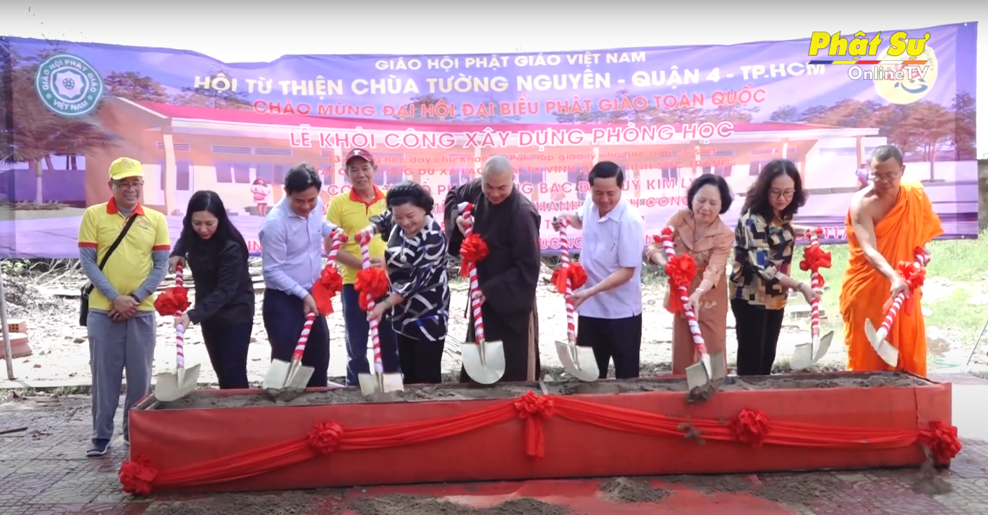 [Video] Hội Từ thiện Tường Nguyên (Quận 4) khởi công xây dựng phòng học và 15 cân nhà tình thương tại các tỉnh miền Tây