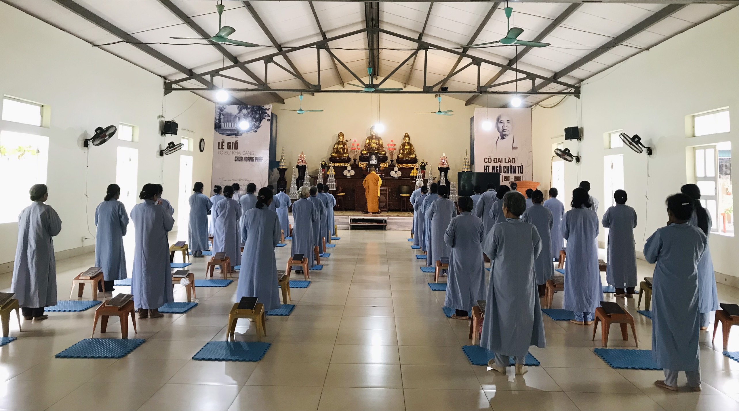 Thanh Hóa: Khai mạc khóa tu "Hồi Quang Phản Chiếu" lần 3 tại chùa Đống Cao