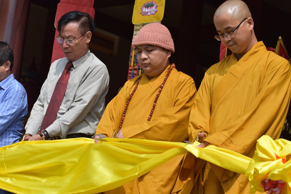 Nghệ An: Đại lễ Khánh thành giai đoạn I và đúc Đại Hồng chung tại chùa Giáp Vinh (Lạng Vành)