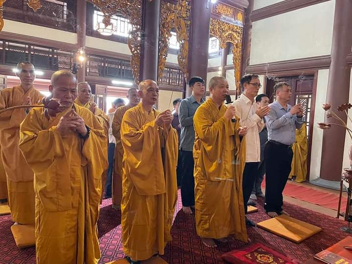 Nghệ An: Lễ Giỗ tổ và hiệp kỵ chư vị Tổ sư khai sơn tạo tự chùa Đại Tuệ