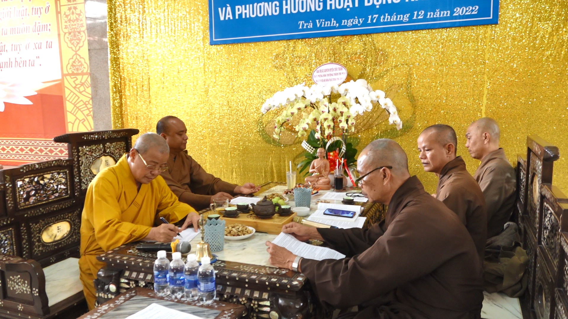 Trà Vinh: Ban Giáo dục Phật giáo tỉnh tổng kết Phật sự cuối năm 2022