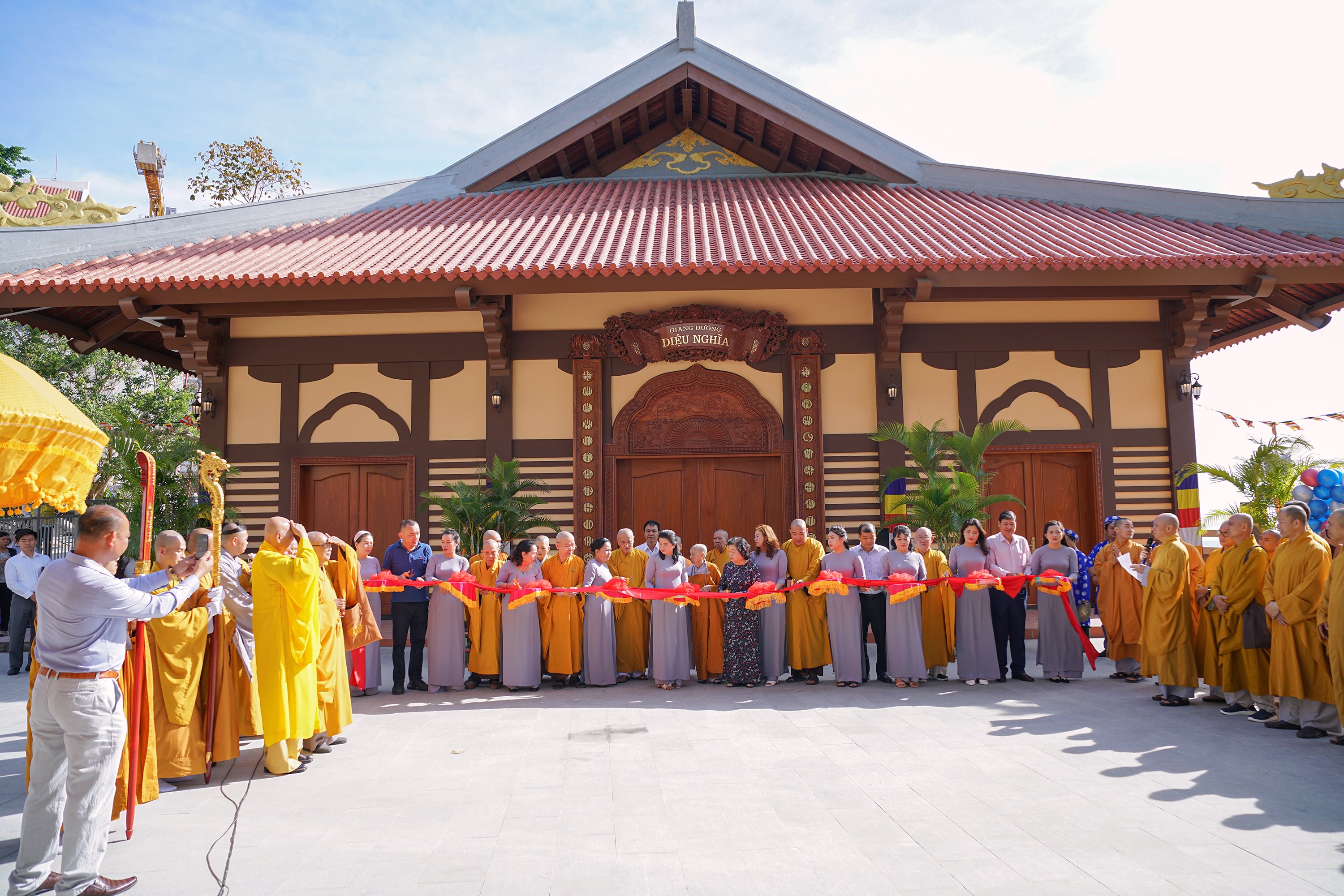 Tây Ninh: Khánh thành giảng đường Diệu Nghĩa và công bố Ban Điều hành hệ thống các chùa Núi Bà Tây Ninh