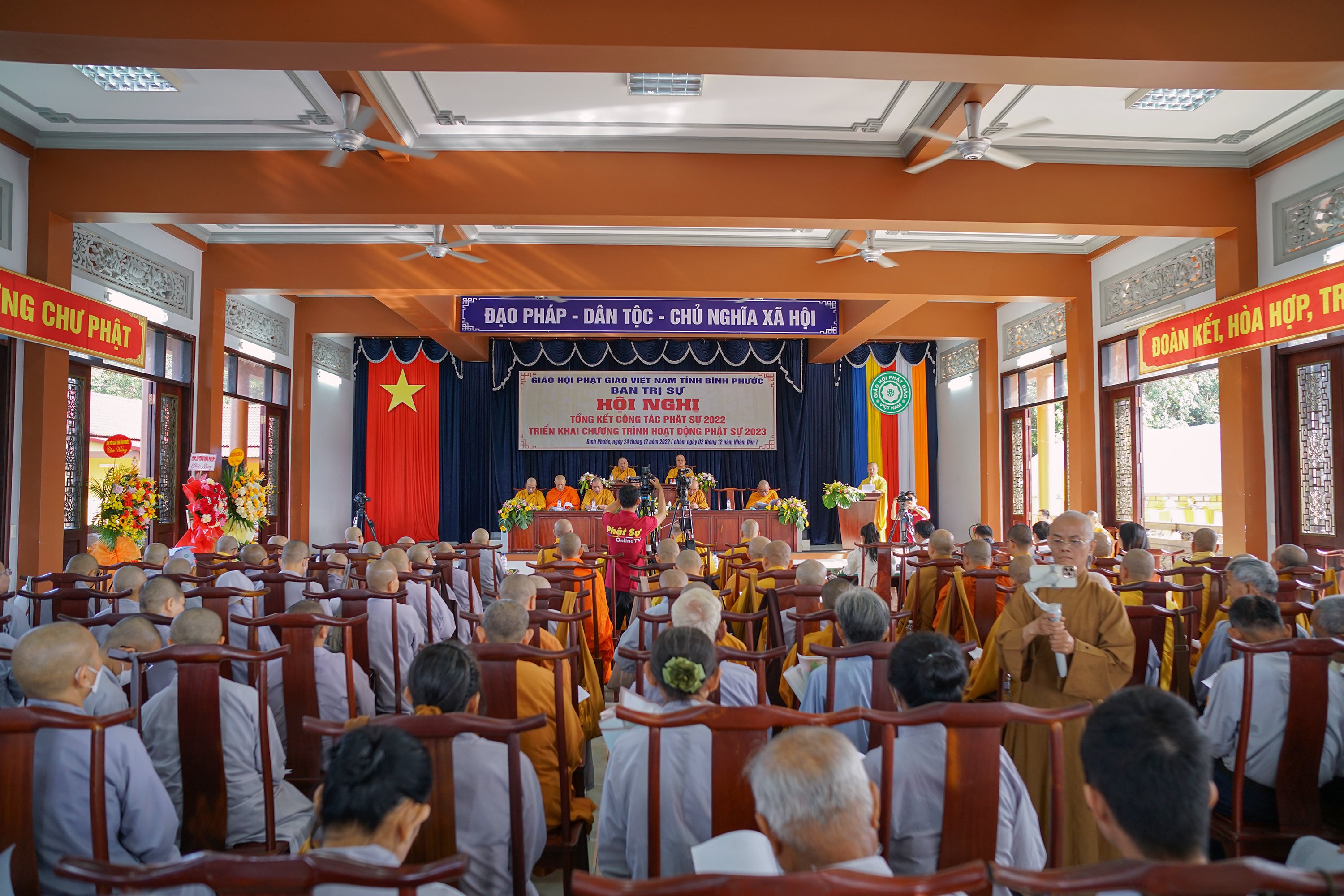 Bình Phước: BTS GHPGVN tỉnh tổ chức Hội nghị tổng kết công tác Phật sự năm 2022 và phương hướng hoạt động năm 2023