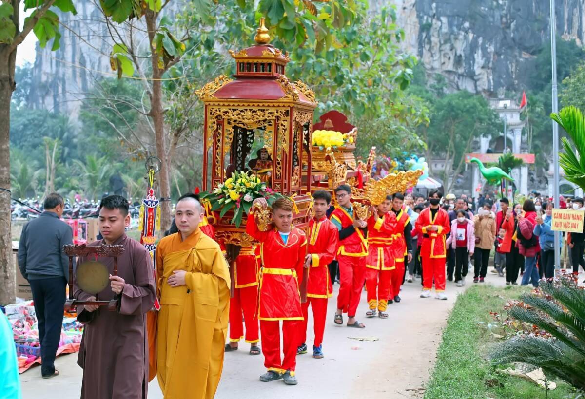 Thanh Hoá: Khai mạc lễ hội chùa Ngọc Châu