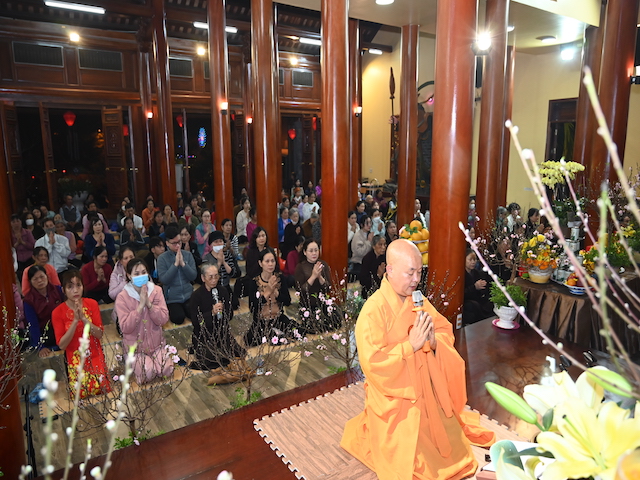 Hải Phòng: Chùa Phúc Linh hành lễ Ngũ bách danh cầu bình an, hạnh phúc cho Phật tử   