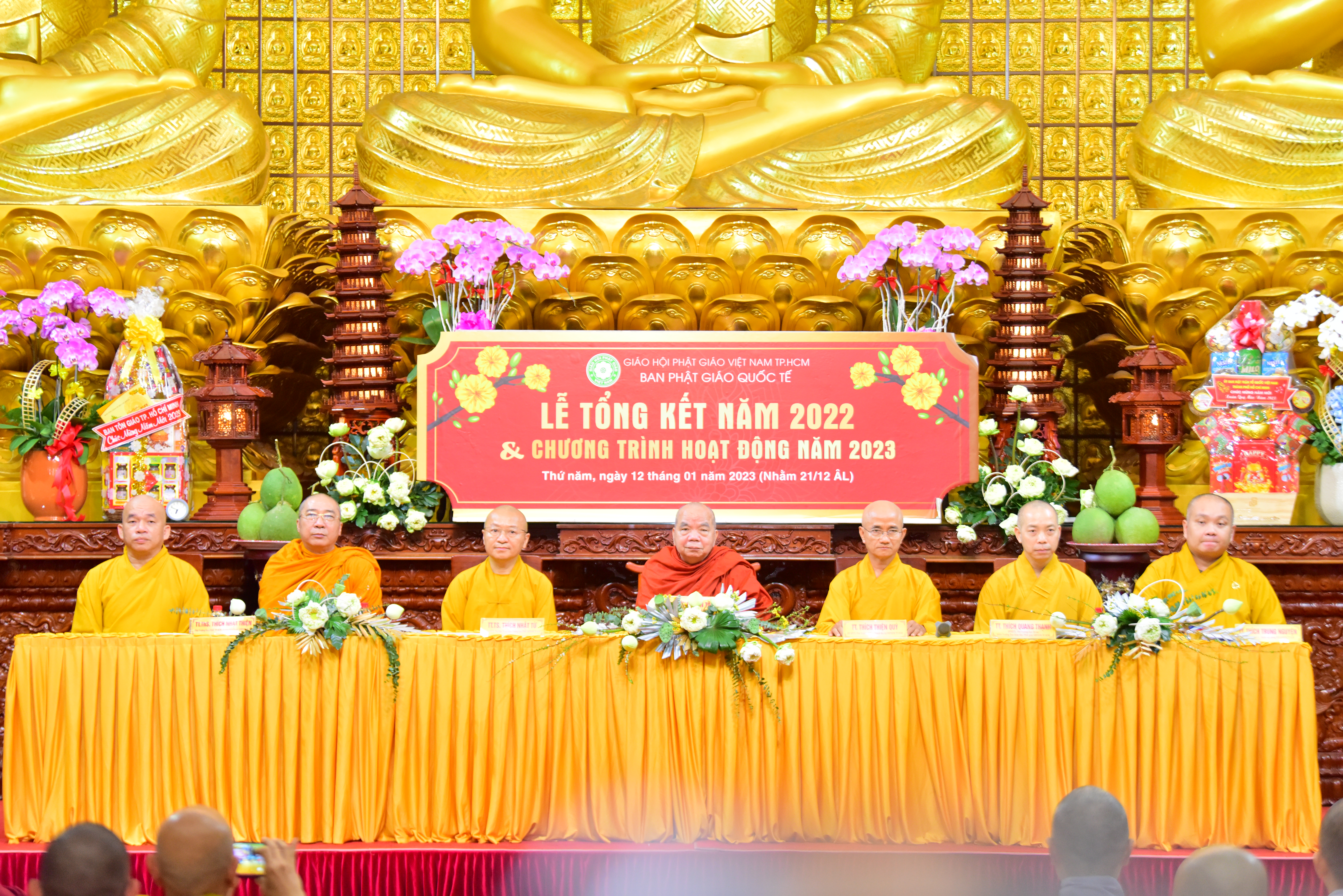 TP.HCM: Ban Phật giáo Quốc tế tổng kết công tác Phật sự năm 2022