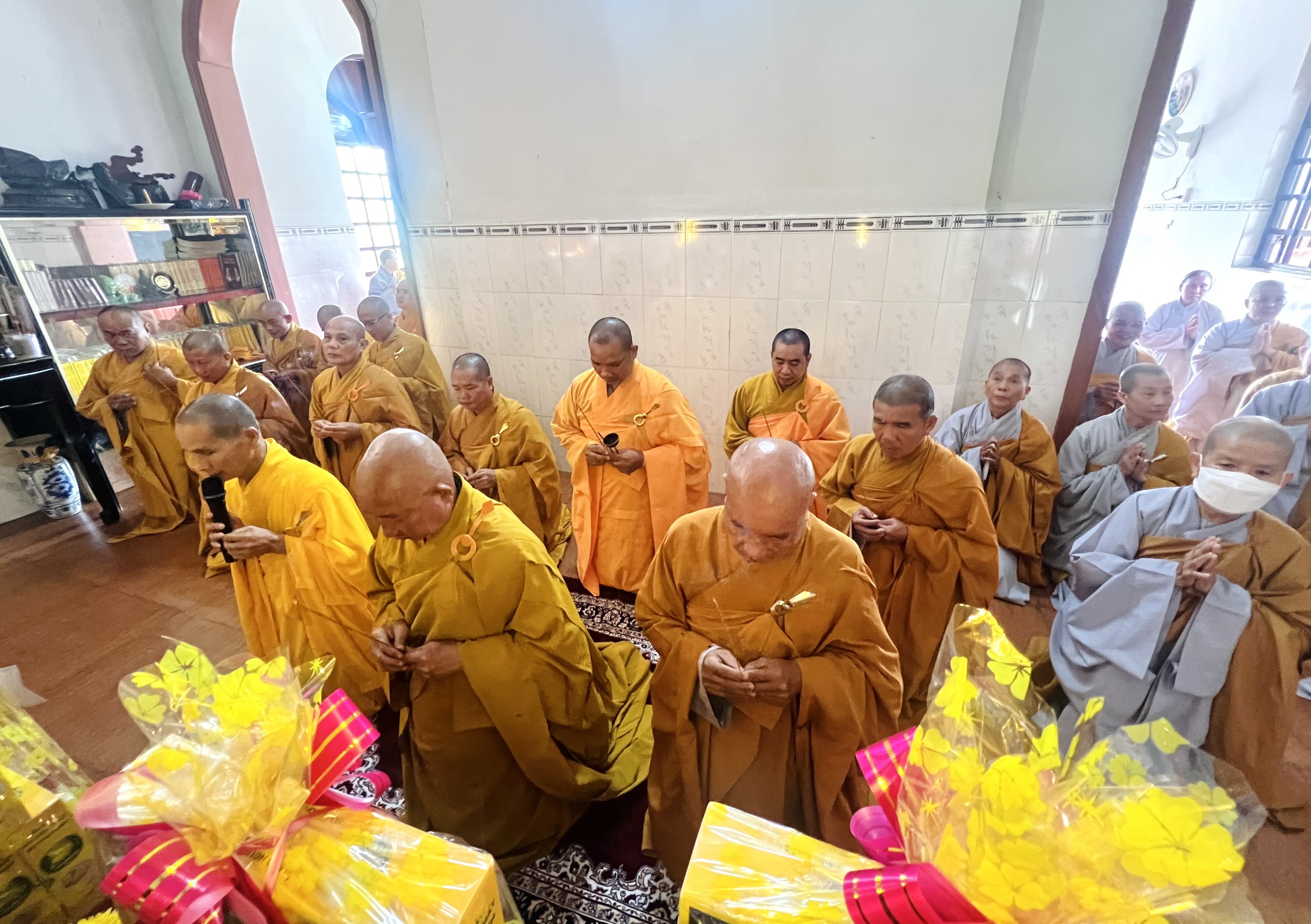 Bến Tre: Chùa Mỹ Thành trang nghiêm tổ chức Lễ  Hiệp Kỵ chư vị Tổ sư tại bổn tự