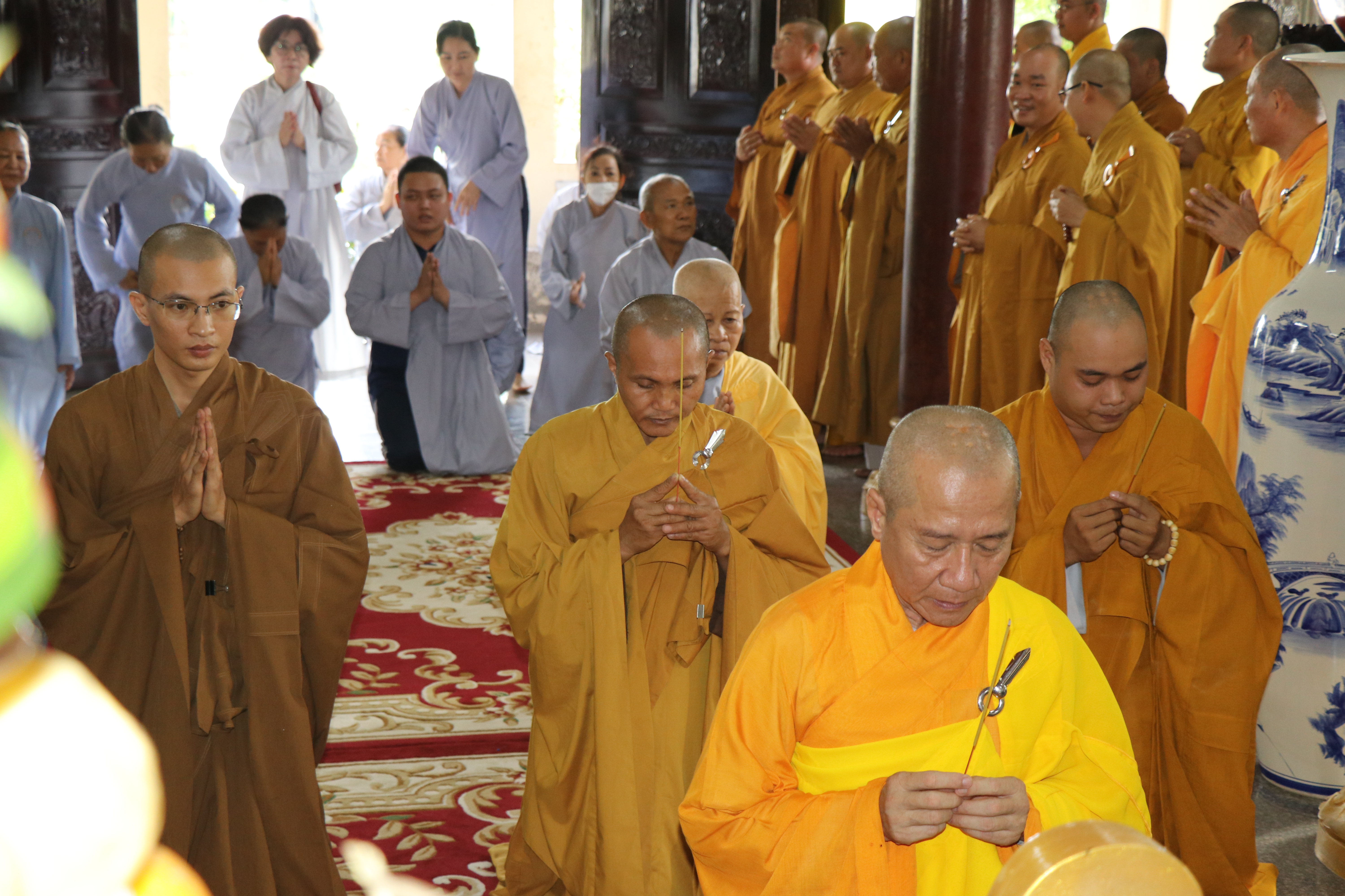 Bến Tre: Chùa Phước Lâm trang nghiêm lễ Húy kỵ tưởng niệm chư tiền bối hữu công tạo tự