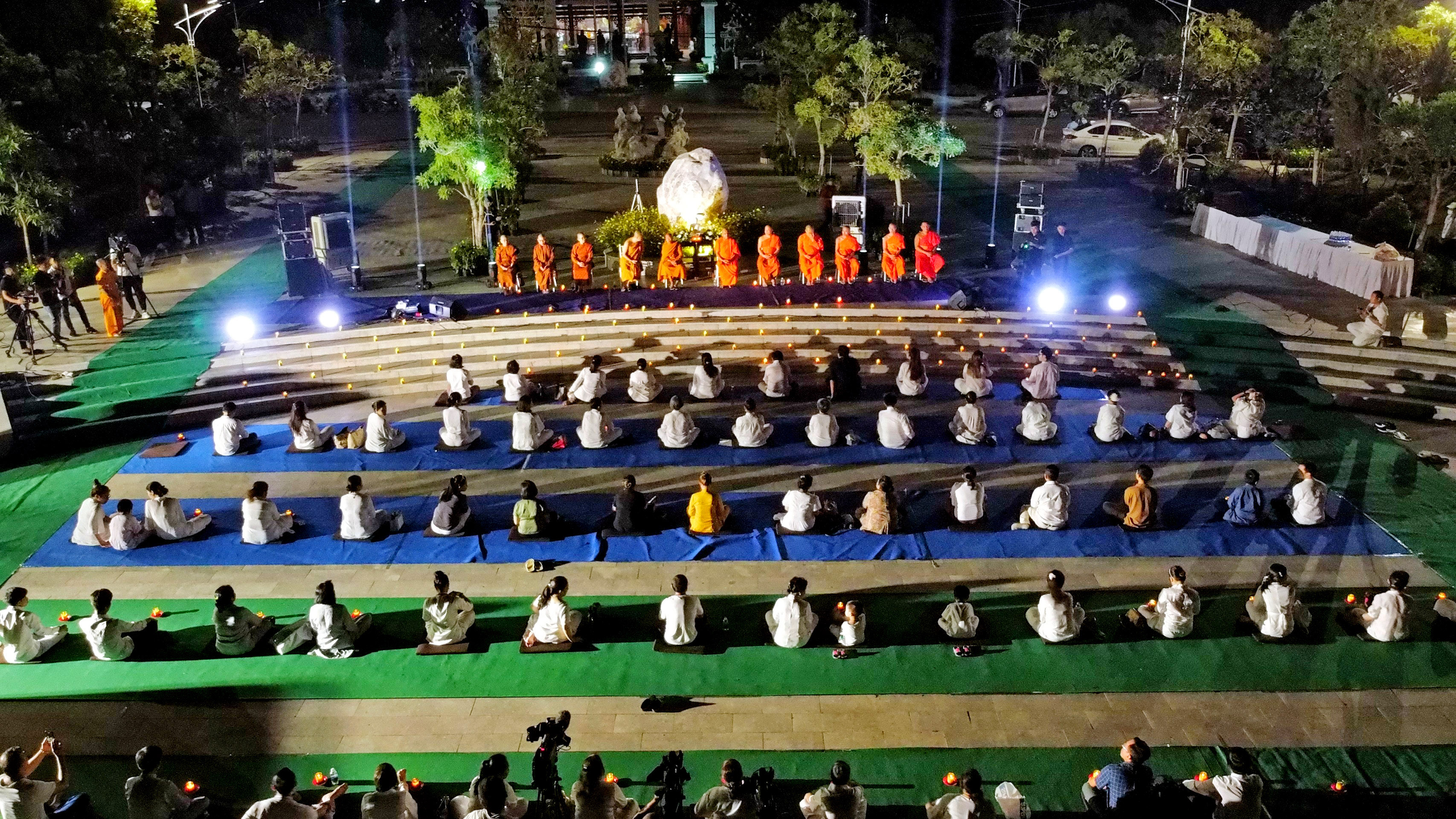 [Video] Đồng Nai: Khóa thiền đầu xuân Quý Mão tại chùa Sơn Tiên Đại Lộc Thiên