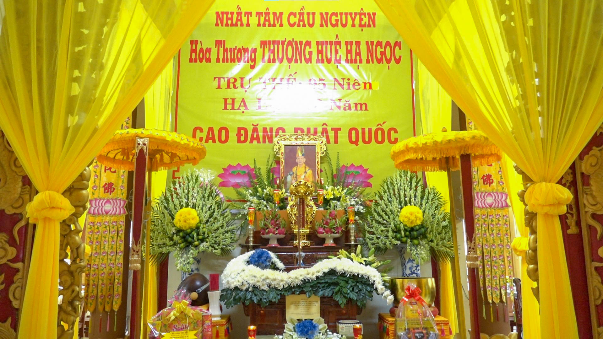 Hậu Giang: Chung thất trai tuần cố Hòa thượng Thích Huệ Ngọc
