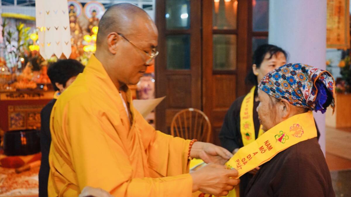 Vĩnh Phúc: Hơn 200 thiện nam, tín nữ quy y Tam Bảo tại chùa Tích Sơn