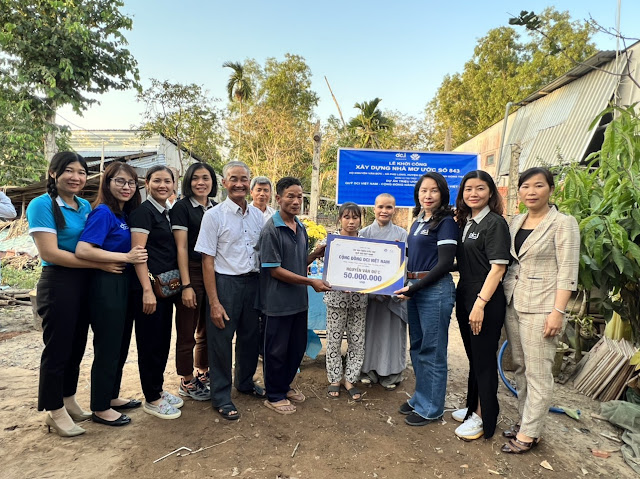Dự án triệu ước mơ Quỹ Từ thiện DCI và Cộng đồng năng đoạn kim cương Việt Nam với nhiều hoạt động dân sinh tại Đồng Tháp, An Giang, Bến Tre