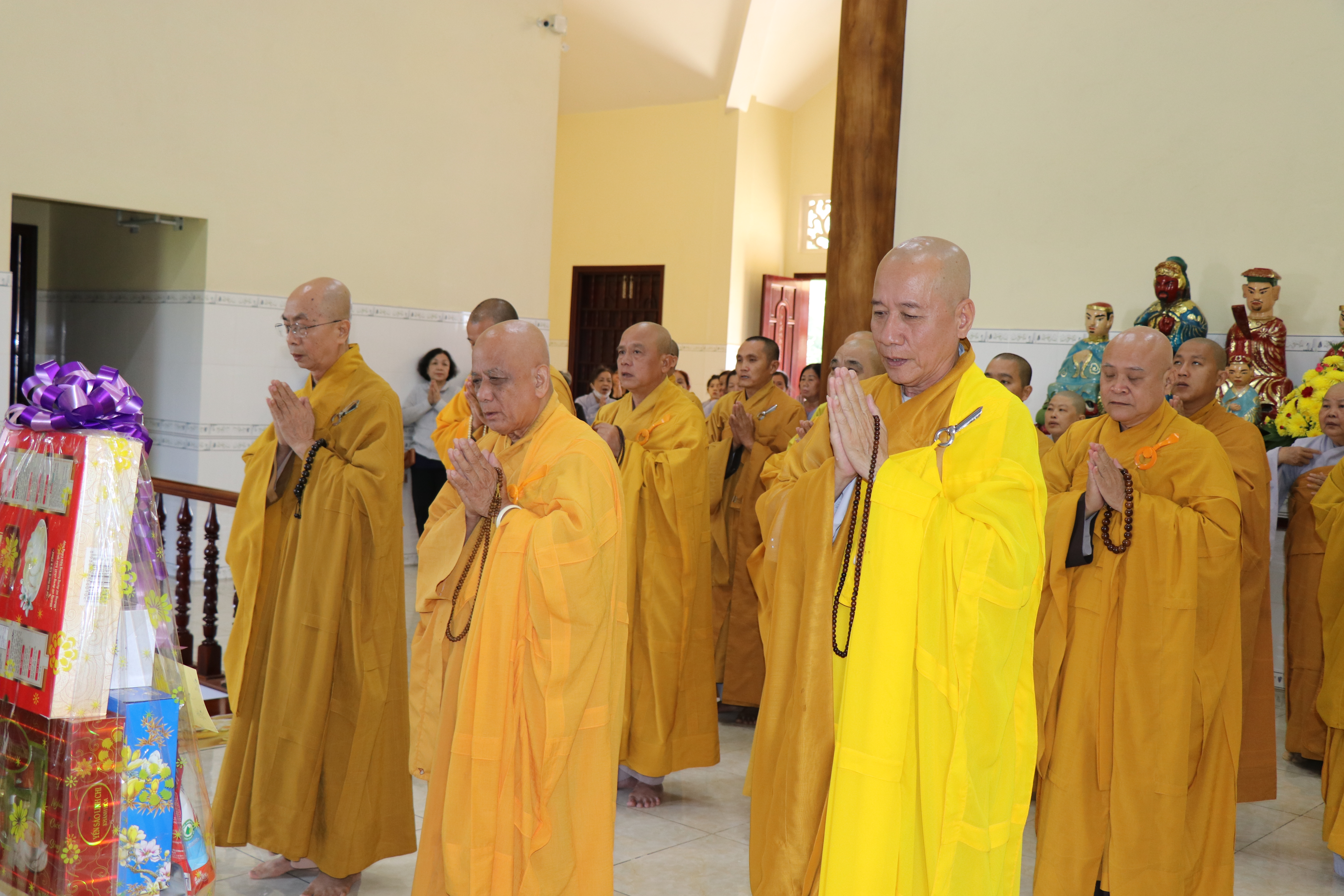 Bến Tre: Chùa Trường Quang trang nghiêm thiết lễ hiệp kỵ, tưởng niệm Chư tiền bối hữu công tạo tự