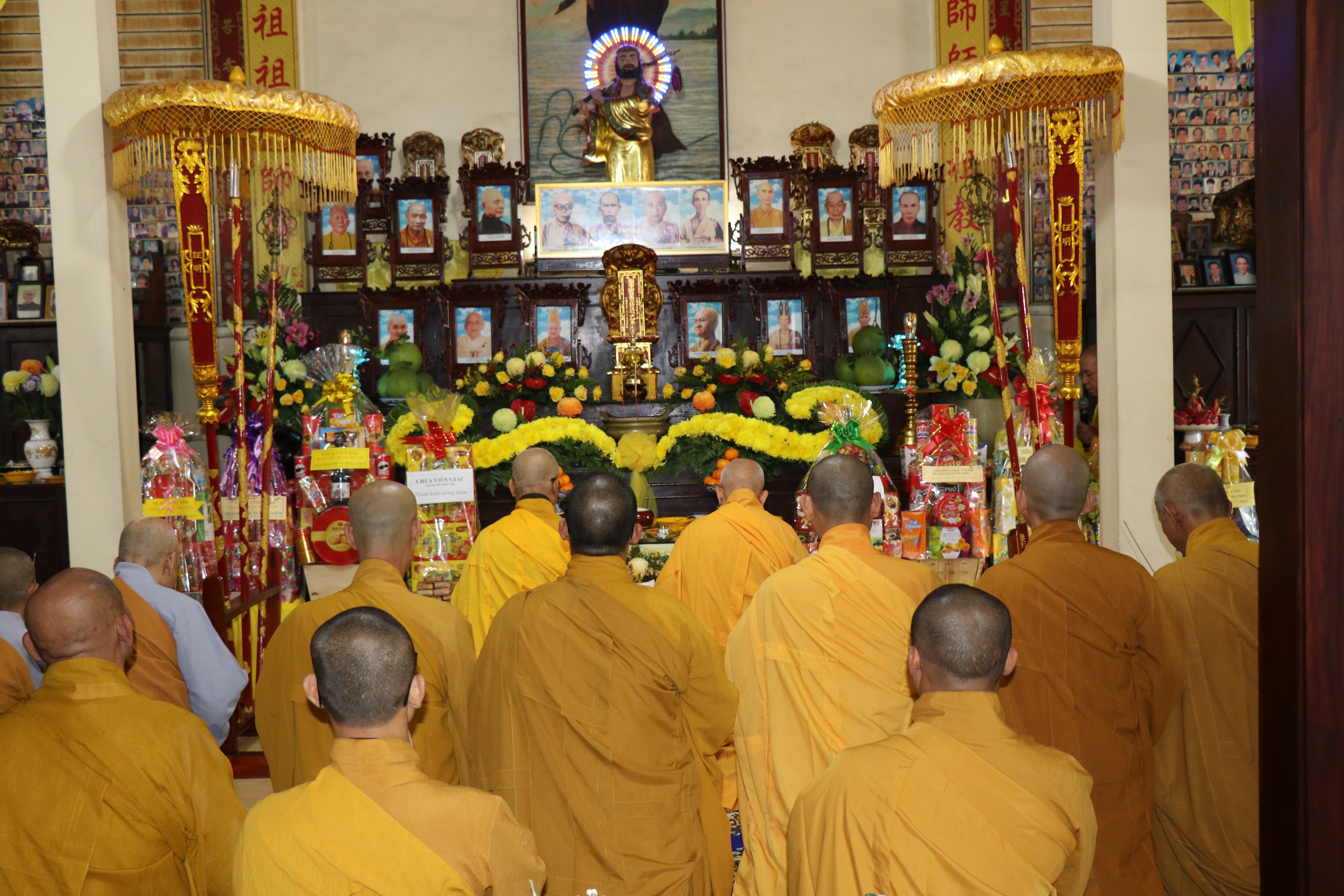 Bến Tre: Lễ húy kỵ Giác linh cố Hòa thượng Thích Vĩnh Thiệu – Nguyên đệ nhất Trụ trì chùa Viên Minh