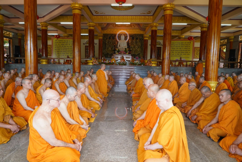 Khánh Hòa: Khai mạc Khóa tu Truyền thống Khất sĩ lần thứ 31 tại tịnh xá Ngọc Vạn