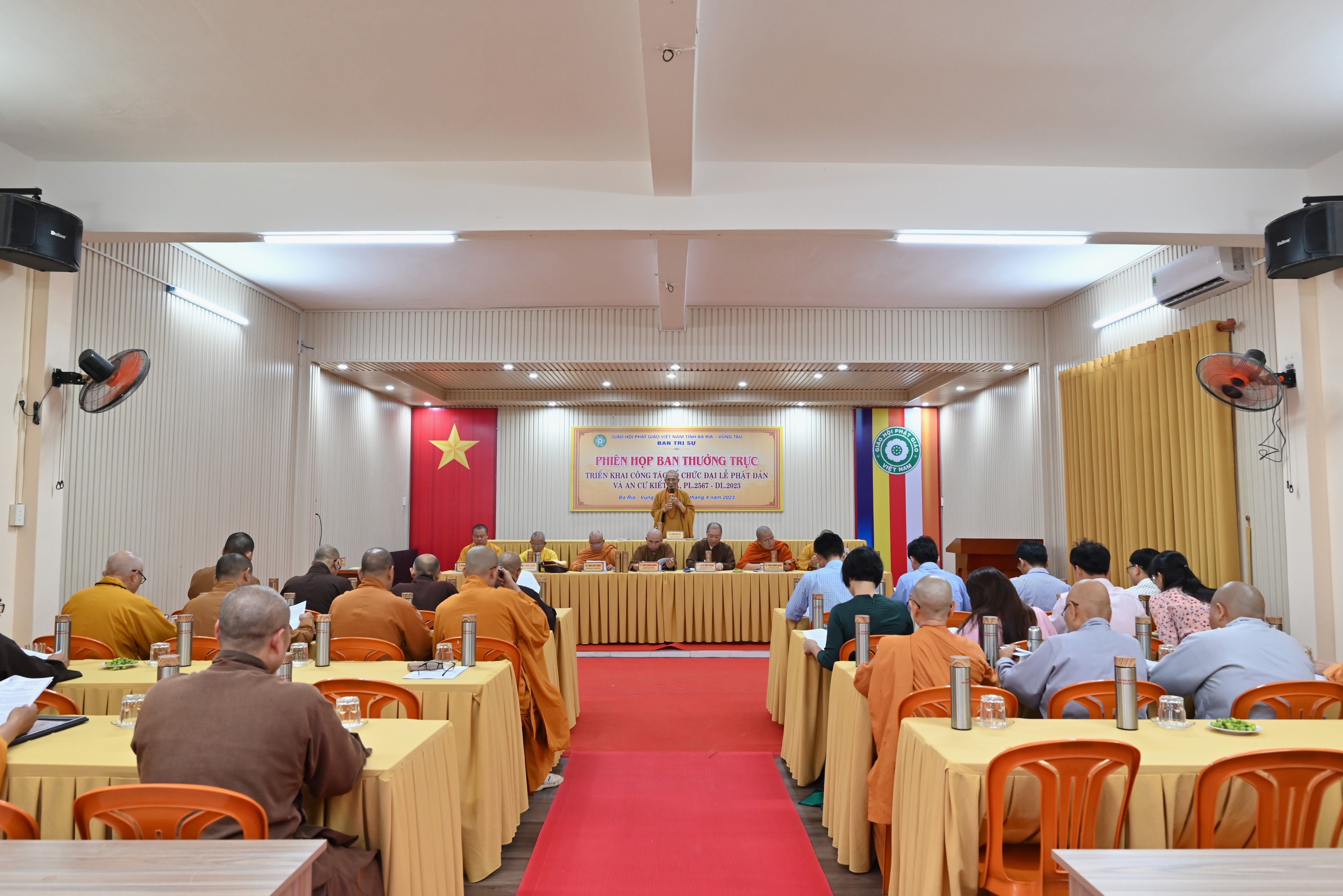 BR-VT: Phiên họp Ban Thường trực Ban Trị sự Phật giáo tỉnh về hoạch định công tác tổ chức Đại lễ Phật đản và An cư Kiết hạ PL. 2567 – DL. 2023