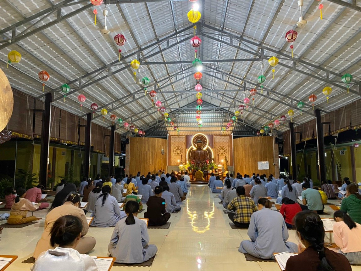 Tây Ninh: Lễ sám hối tại chùa Suối Pháp 